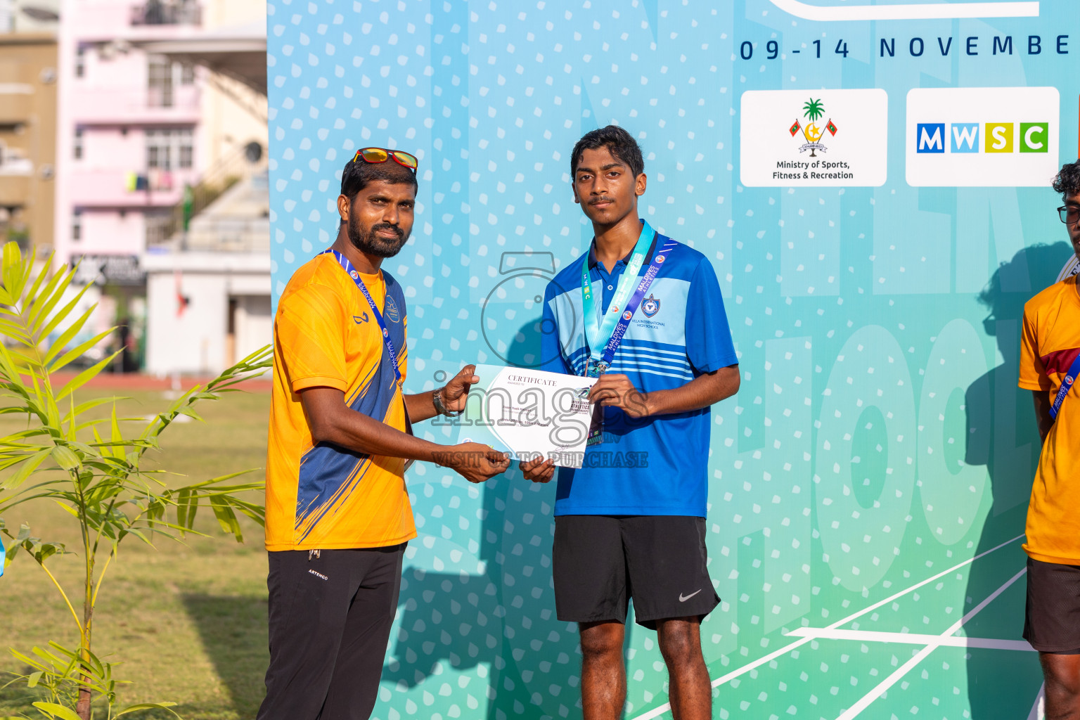 MWSC Interschool Athletics Championships 2024 - Day 3
Day 3 of MWSC Interschool Athletics Championships 2024 held in Hulhumale Running Track, Hulhumale, Maldives on Monday, 11th November 2024. Photos by: Ismail Thoriq / Images.mv