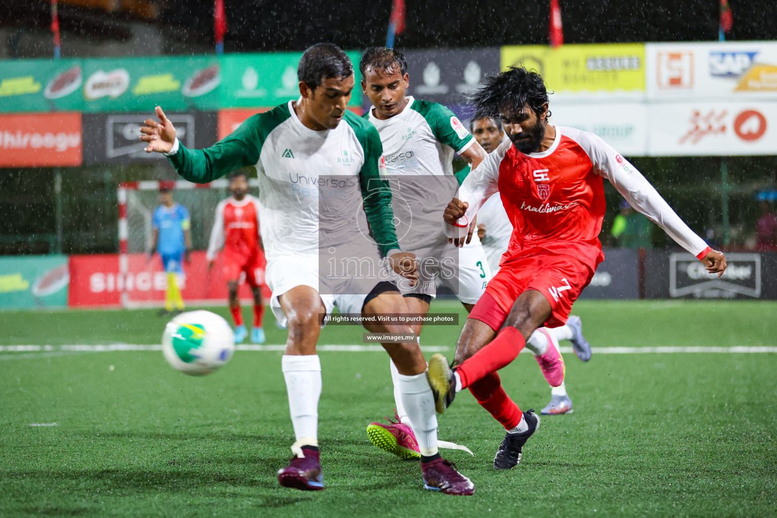 Maldivian vs Baros Maldives in Club Maldives Cup 2023 held in Hulhumale, Maldives, on Thursday, 20th July 2023 Photos: Nausham waheed / images.mv