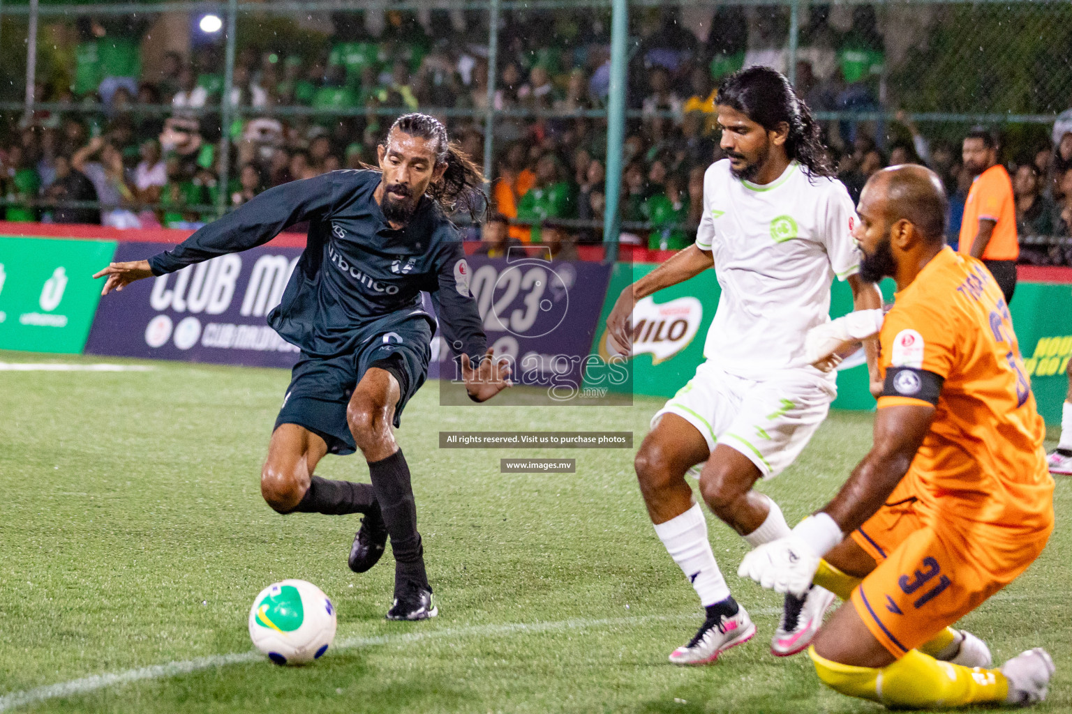 Club Urbanco vs Club Immigration in Club Maldives Cup 2023 held in Hulhumale, Maldives, on Friday, 21st July 2023 Photos: Hassan Simah / images.mv