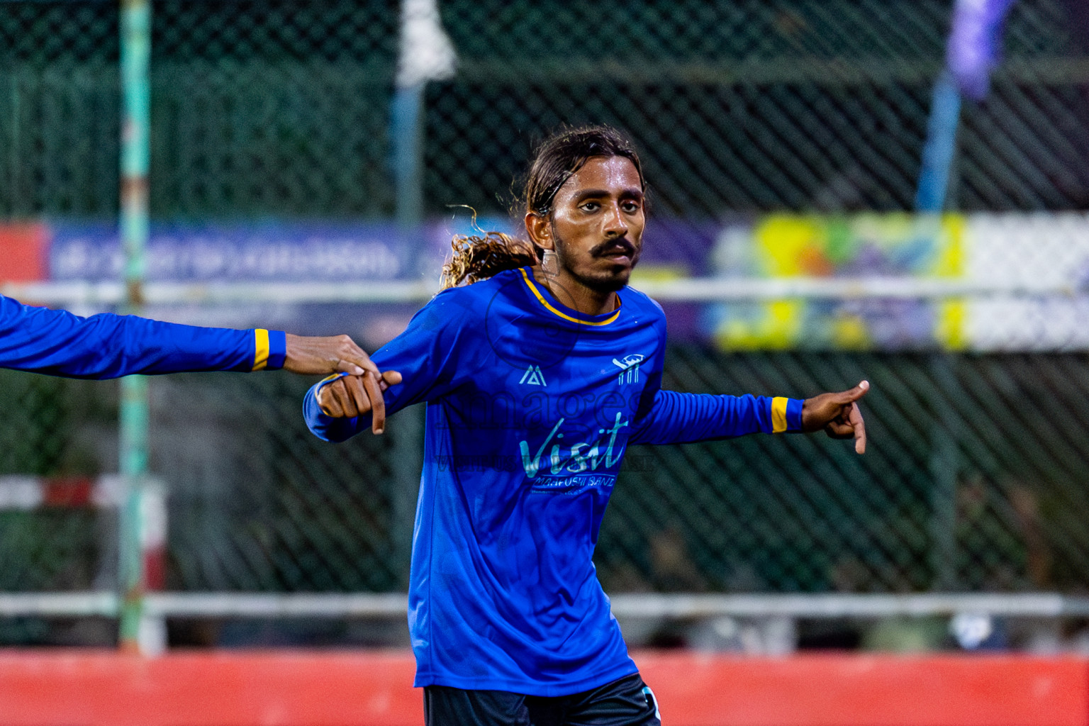 K Dhiffushi VS K Maafushi in Day 25 of Golden Futsal Challenge 2024 was held on Thursday , 8th February 2024 in Hulhumale', Maldives Photos: Nausham Waheed / images.mv