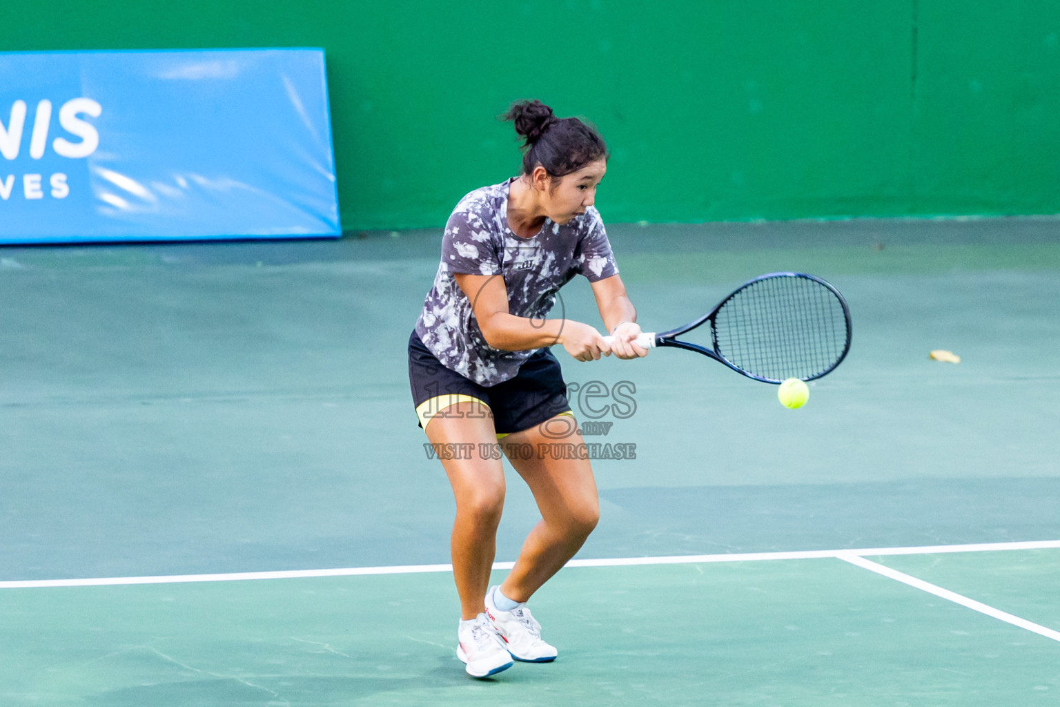 Day 5 of ATF Maldives Junior Open Tennis was held in Male' Tennis Court, Male', Maldives on Monday, 16th December 2024. Photos: Nausham Waheed/ images.mv