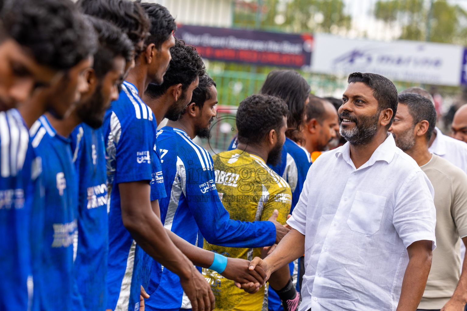 AA. Mathiveri VS AA. Thoddoo in Atoll Round Final on Day 20 of Golden Futsal Challenge 2025 was held on Friday, 24th January 2025, in Hulhumale', Maldives. Photos: Ismail Thoriq / images.mv