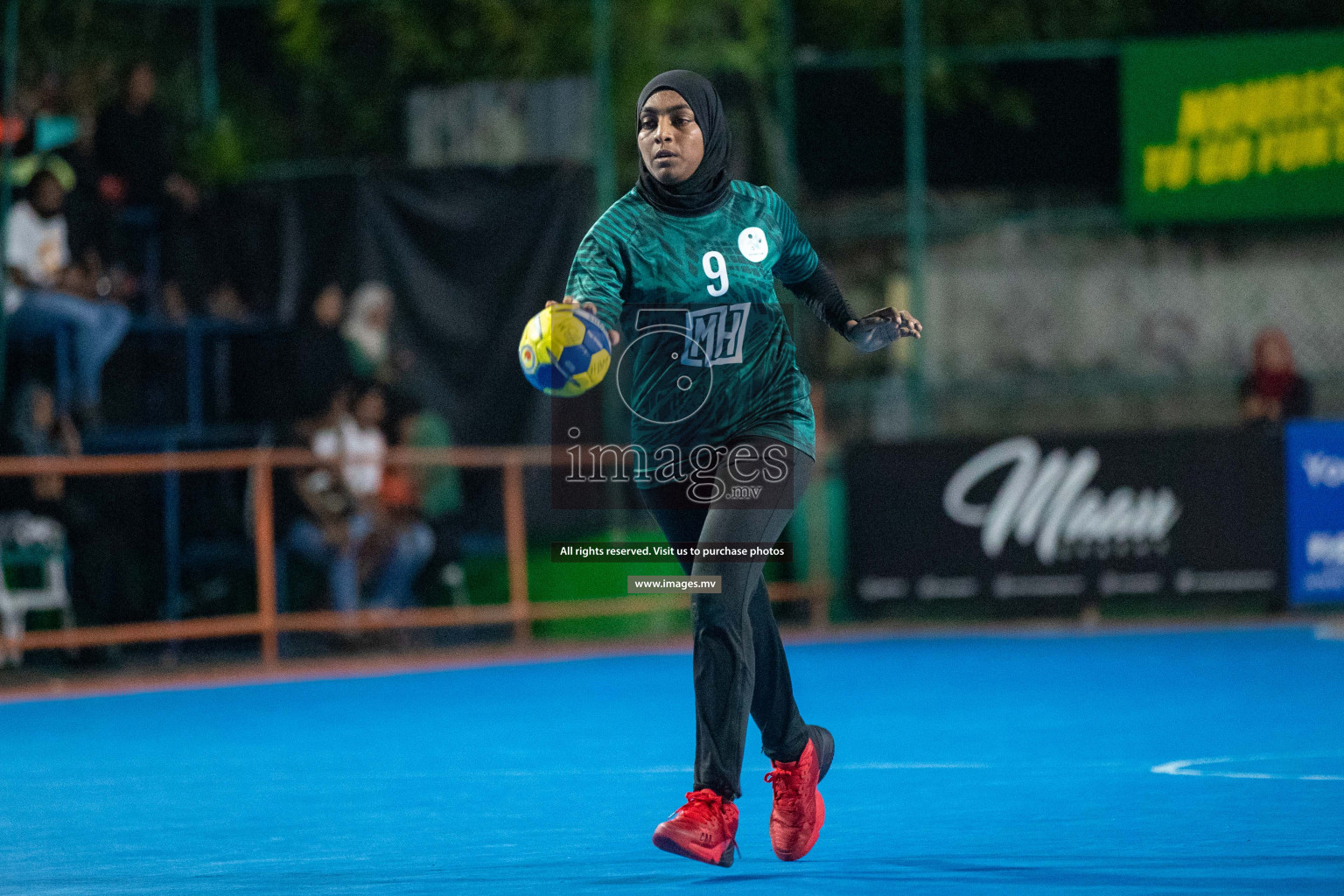 Day 2 of 6th MILO Handball Maldives Championship 2023, held in Handball ground, Male', Maldives on Friday, 21st May 2023 Photos: Nausham Waheed/ Images.mv