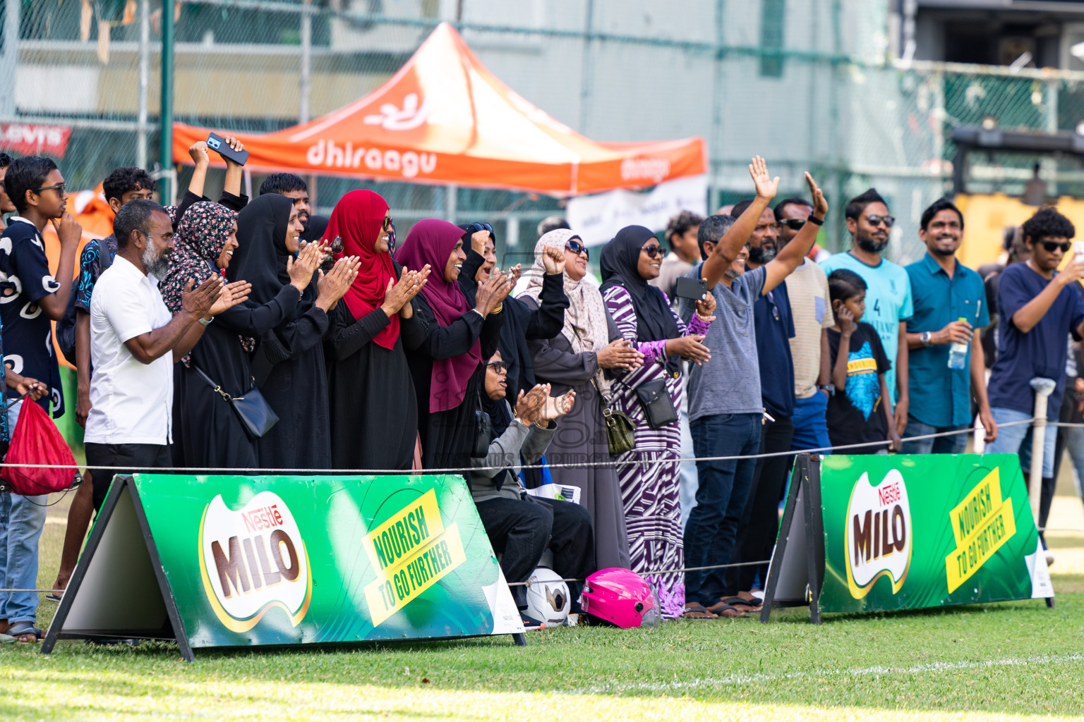 Day 4 of MILO Academy Championship 2024 (U-14) was held in Henveyru Stadium, Male', Maldives on Sunday, 3rd November 2024. 
Photos: Hassan Simah / Images.mv