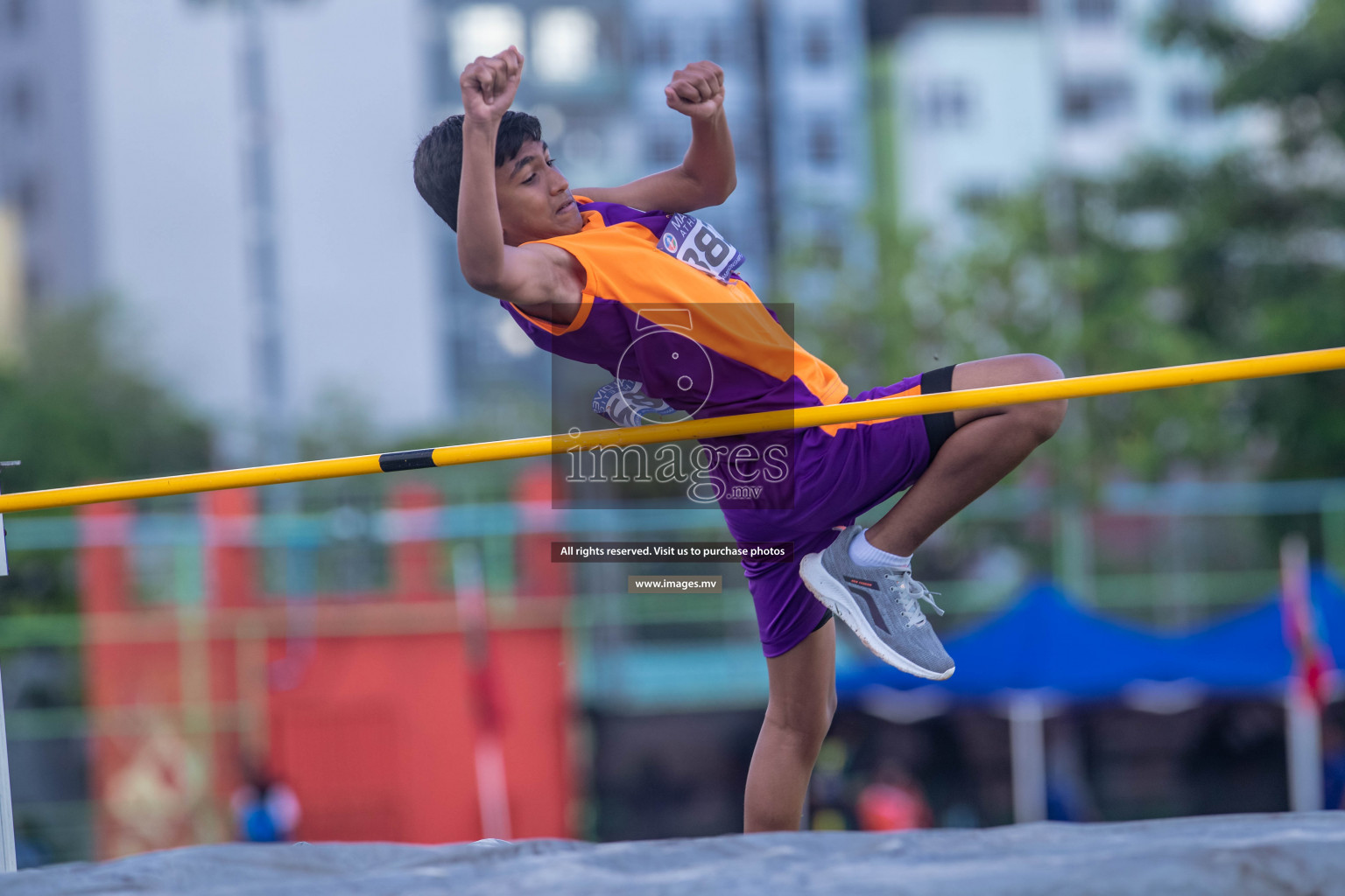 Day 1 of Inter-School Athletics Championship held in Male', Maldives on 22nd May 2022. Photos by: Nausham Waheed / images.mv