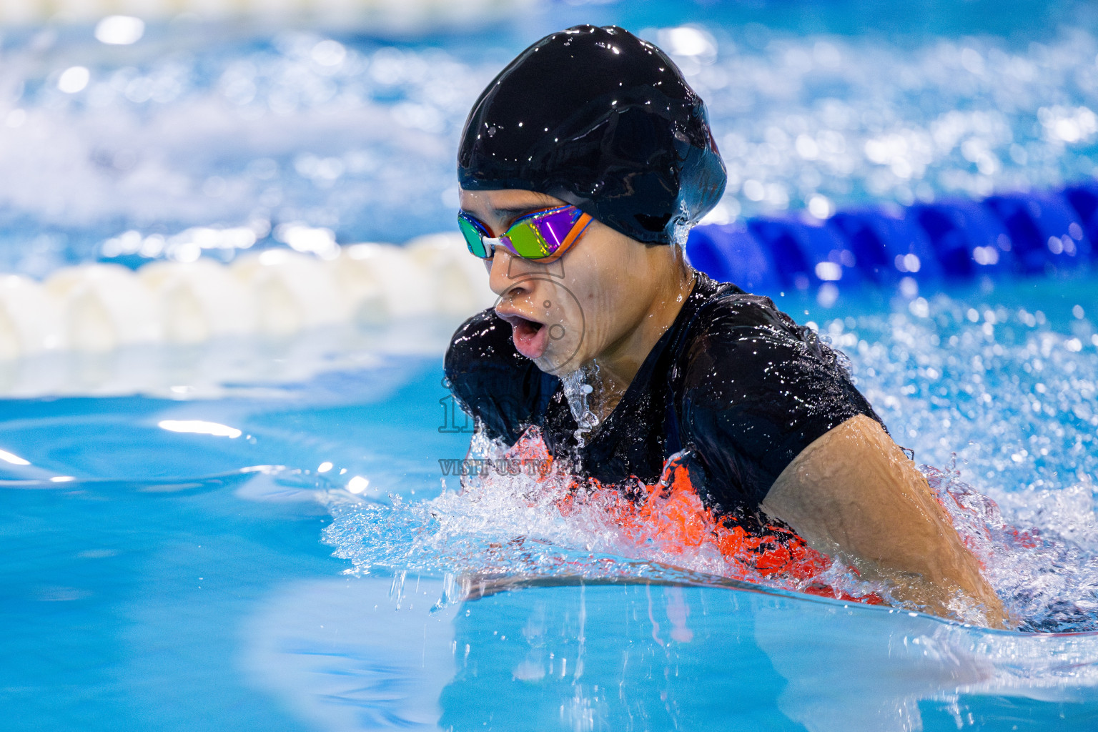 Day 2 of BML 21st Interschool Swimming Competition 2025 was held in Hulhumale' Swimming Pool, Hulhumale', Maldives on Sunday, 12th October 2025. Photos: Ismail Thoriq / images.mv