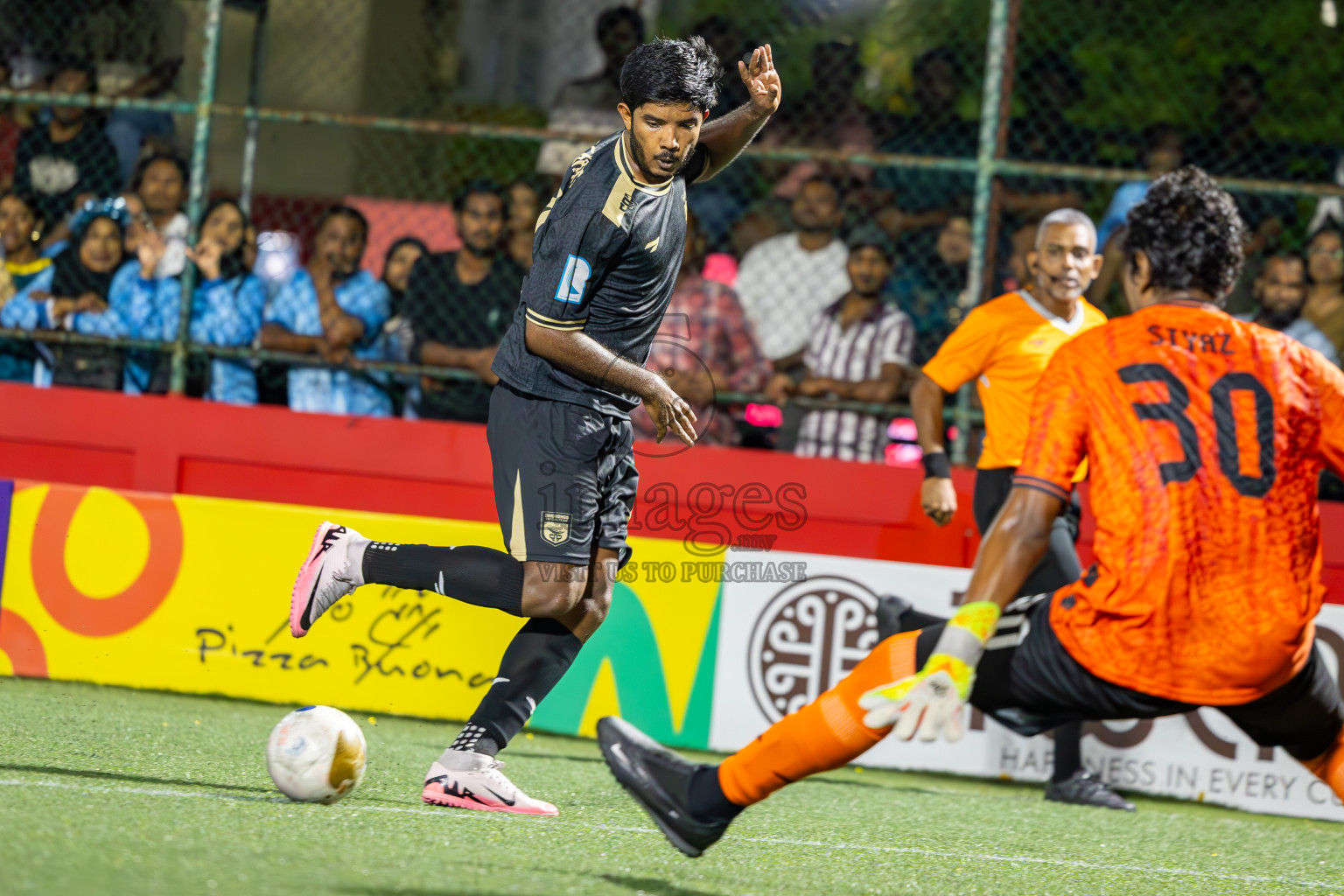 HA Dhidhdhoo vs HDh Neykurendhoo in Zone Round on Day 31 of Golden Futsal Challenge 2025 was held on Tuesday, 4th February 2025, in Hulhumale', Maldives.
Photos: Ismail Thoriq / images.mv