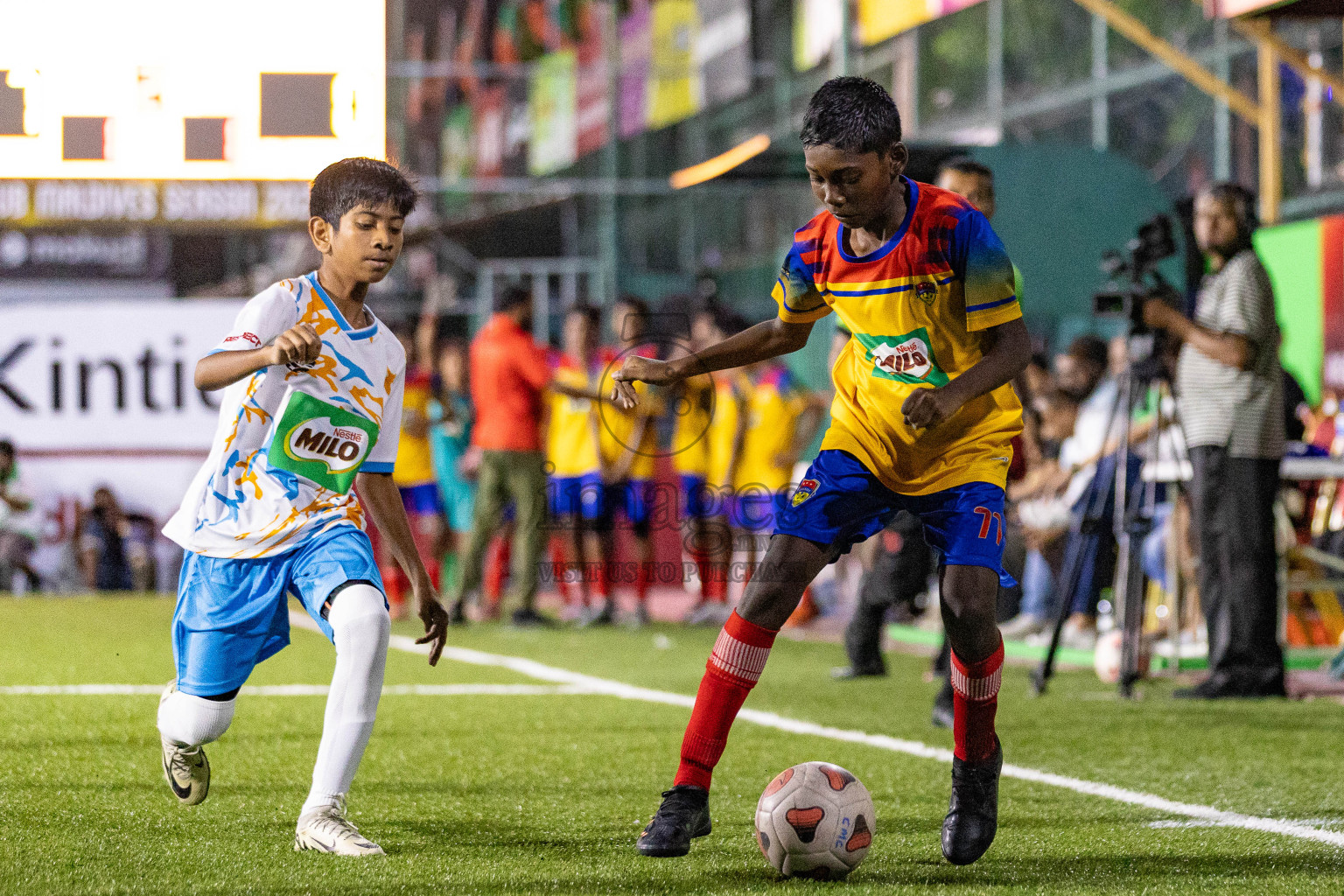 Arena vs Hawks in the Final of Milo Sector League 2025 was held in Rehendhi Futsal Ground, Hulhumale', Maldives on Tuesday, 18th November 2025. Photos: Areef Adam / images.mv