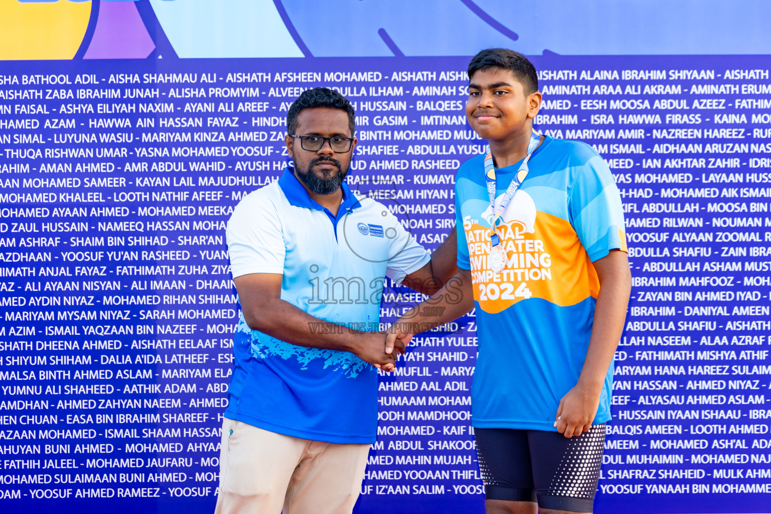 15th National Open Water Swimming Competition 2024 held in Kudagiri Picnic Island, Maldives on Saturday, 28th September 2024. Photos: Nausham Waheed / images.mv