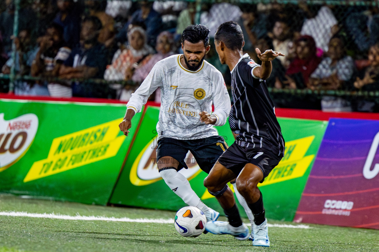 DSC vs Prison Club in Round of 16 of Club Maldives Cup 2024 held in Rehendi Futsal Ground, Hulhumale', Maldives on Tuesday, 8th October 2024. Photos: Nausham Waheed / images.mv