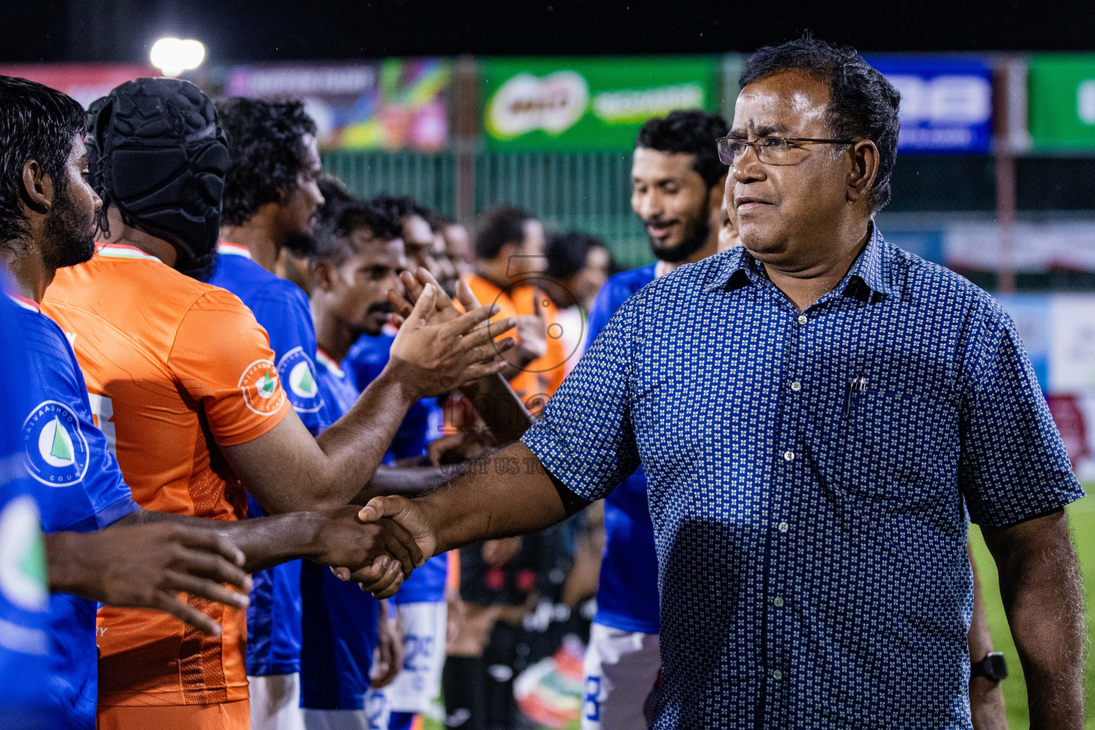 TEAM NAIVAADHOO vs TEAM KAASHIDHOO in Kings Cup of Club Maldives Cup 2025 held in Rehendi Futsal Ground, Hulhumale', Maldives on Wednesday, 3rd September 2025. Photos: Areef, Yasna / images.mv
