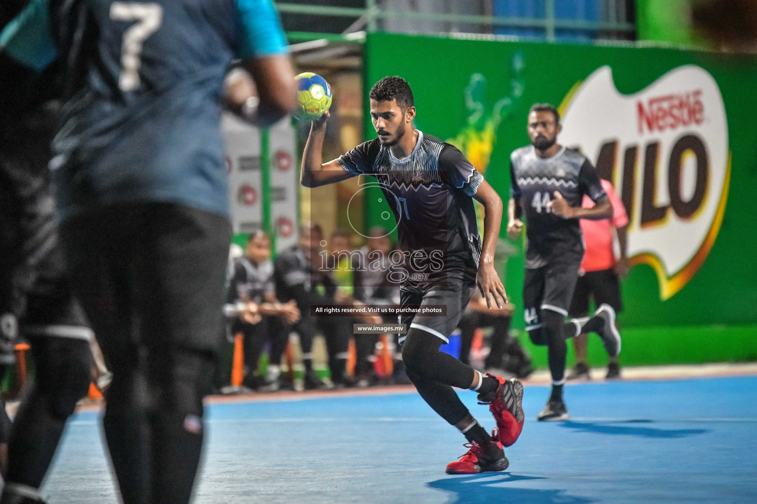 Day 4 of Milo 6th Inter Office Handball Tournament 2022 - Photos by  Nausham Waheed