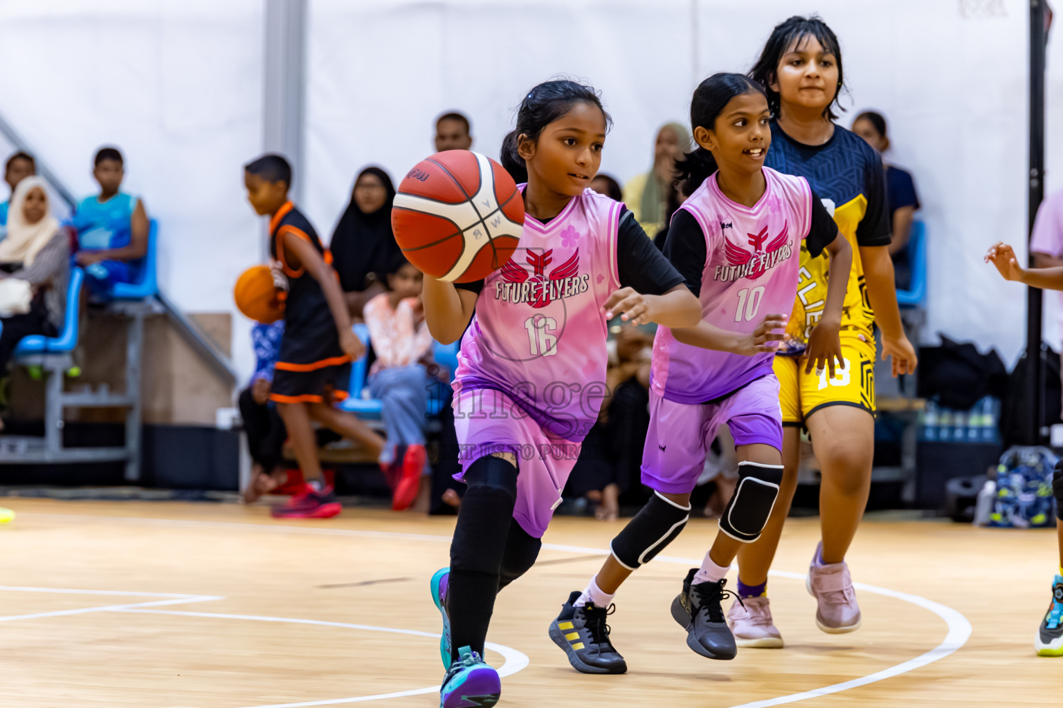 Day 2 of Milo 5 x 5 Junior Challenge 2025 - Basketball tournament held in Basketball Training Center, Male', Maldives on Friday, 10th October 2025. Photos by: Nausham Waheed / Images.mv