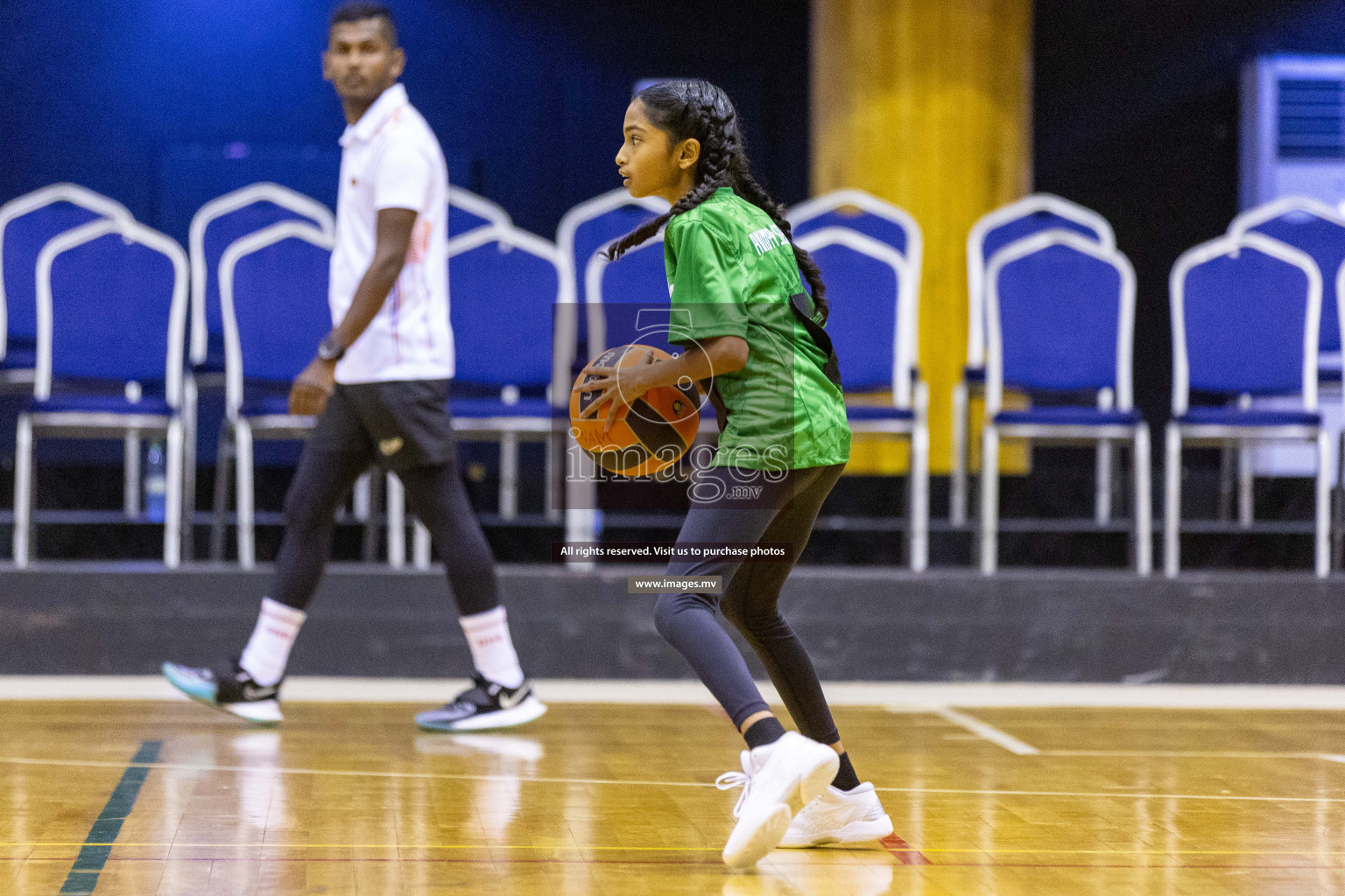 Day4 of 24th Interschool Netball Tournament 2023 was held in Social Center, Male', Maldives on 30th October 2023. Photos: Nausham Waheed / images.mv