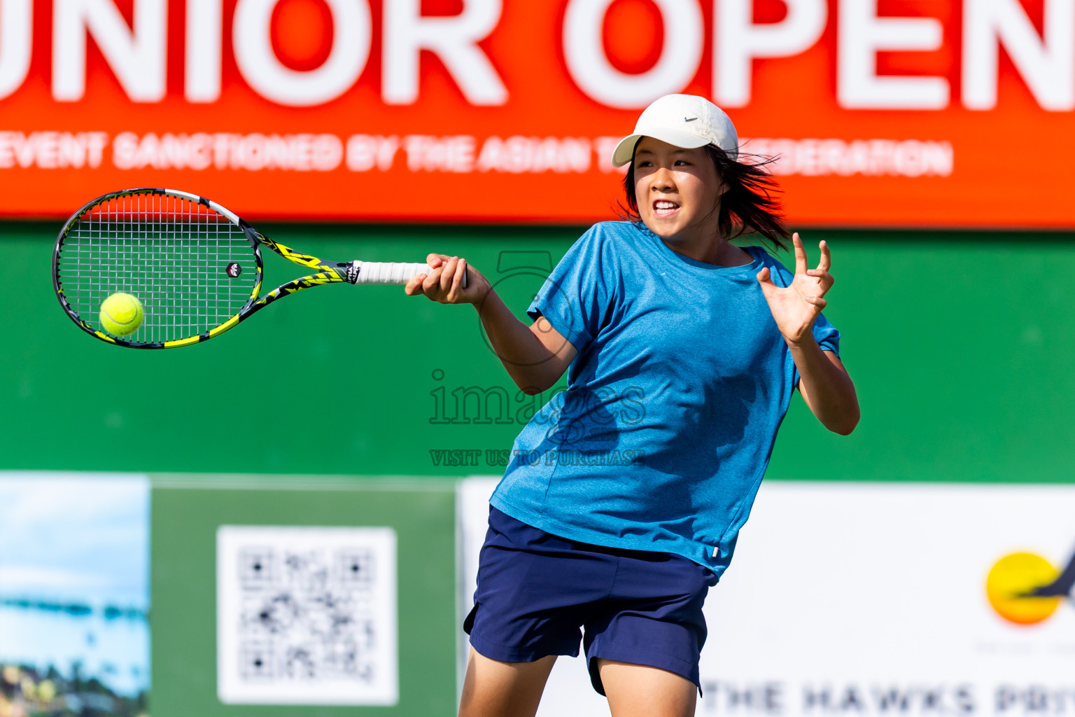 Day 8 of ATF Maldives Junior Open Tennis was held in Male' Tennis Court, Male', Maldives on Thursday, 19th December 2024. Photos: Nausham Waheed/ images.mv