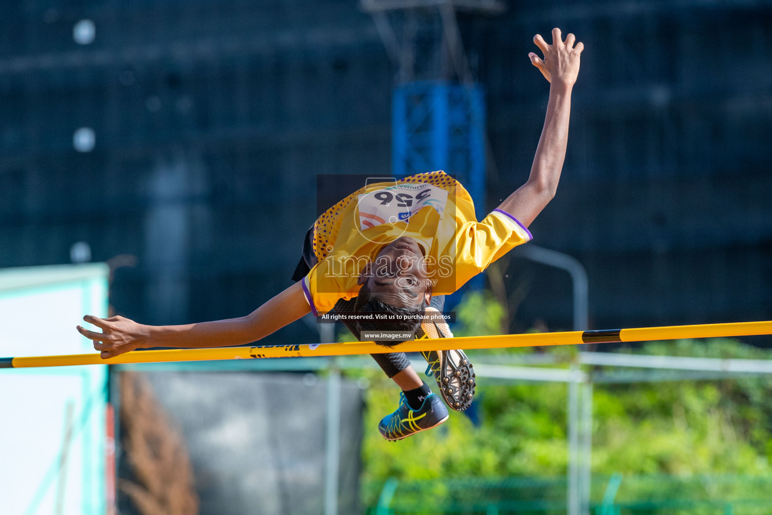 Day two of Inter School Athletics Championship 2023 was held at Hulhumale' Running Track at Hulhumale', Maldives on Sunday, 15th May 2023. Photos: Nausham Waheed / images.mv