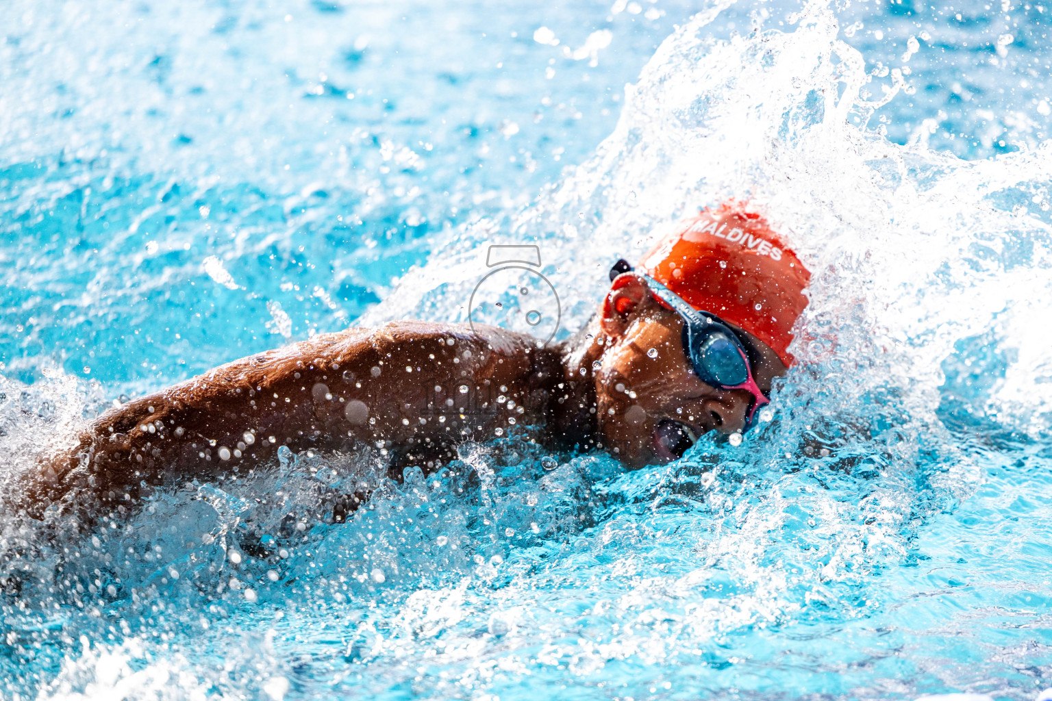 Day 4 of 20th Inter-school Swimming Competition 2024 held in Hulhumale', Maldives on Tuesday, 15th October 2024. Photos: Ismail Thoriq / images.mv