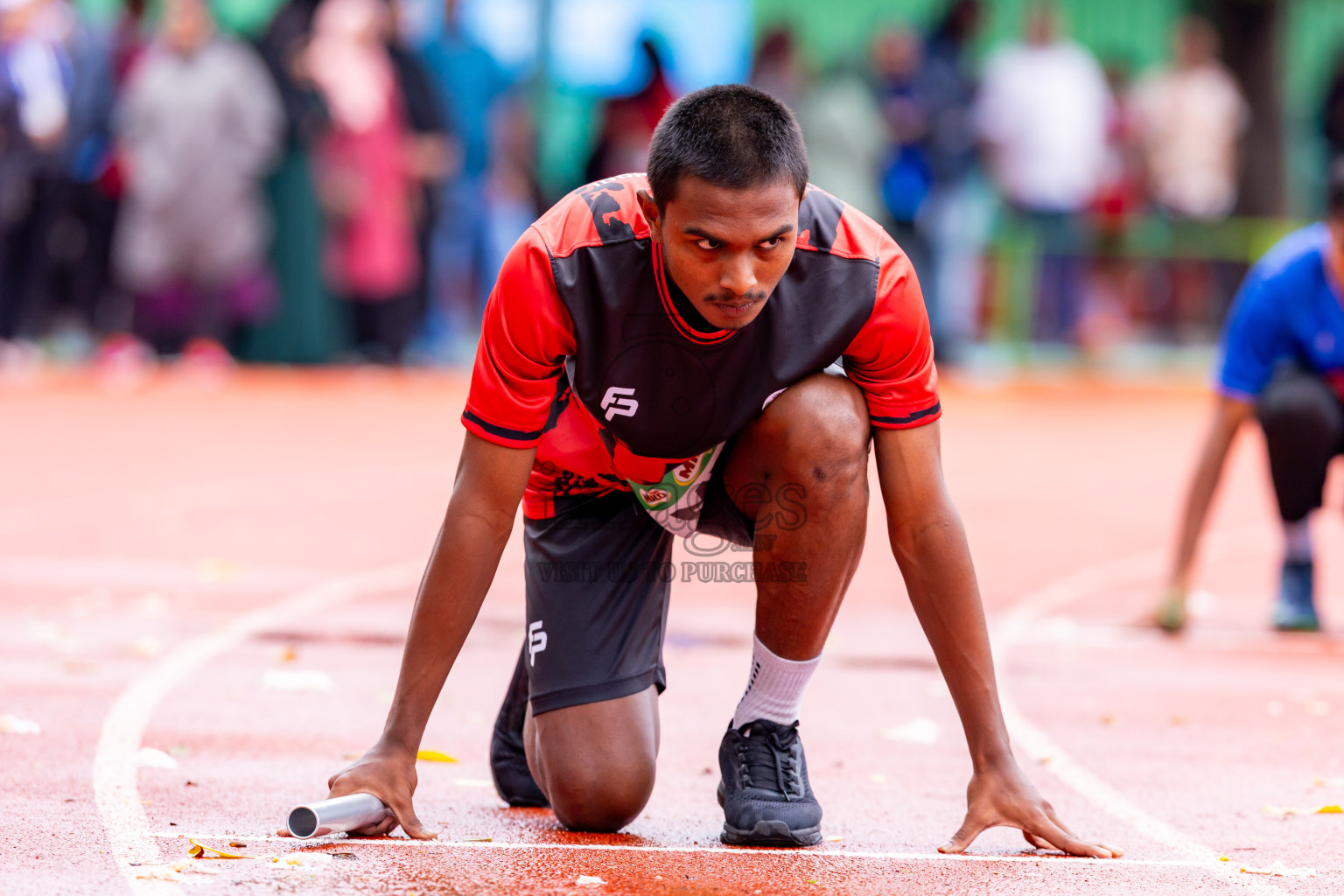 Day 6 of Inter-school Athletics Championship 2025 held in Ekuveni Synthetic Track, Male', Maldives on Sunday, 12th October 2025. Photos by: Nausham Waheed / Images.mv
