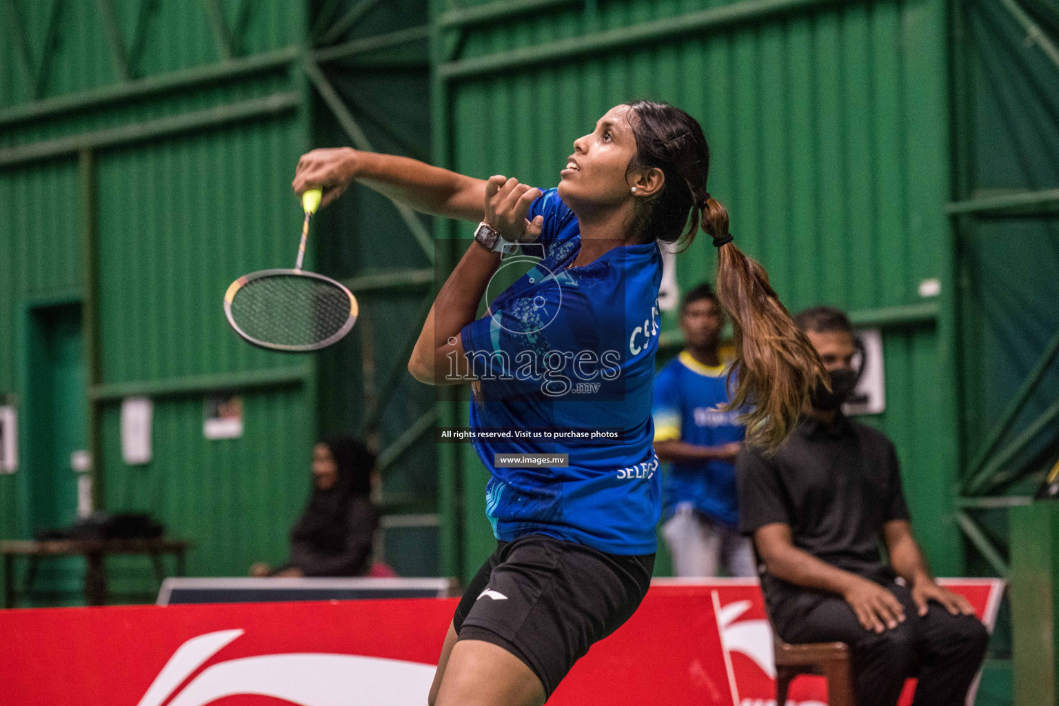 Day 5 of Badminton association mixed group championship 2021 held in Male', Maldives Photos by Nausham Waheed