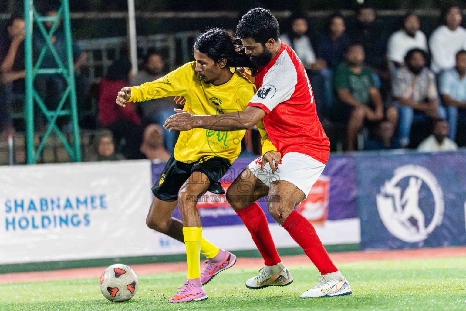 Kanmathi SC VS BEST in Day 4 - Fonadhoo Youth Futsal Challenge 2025 held in Fonadhoo Futsal Stadium, L. Fonadhoo, Maldives on Wednesday, 29th October 2025 Photos: Arif Rasheed / images.mv