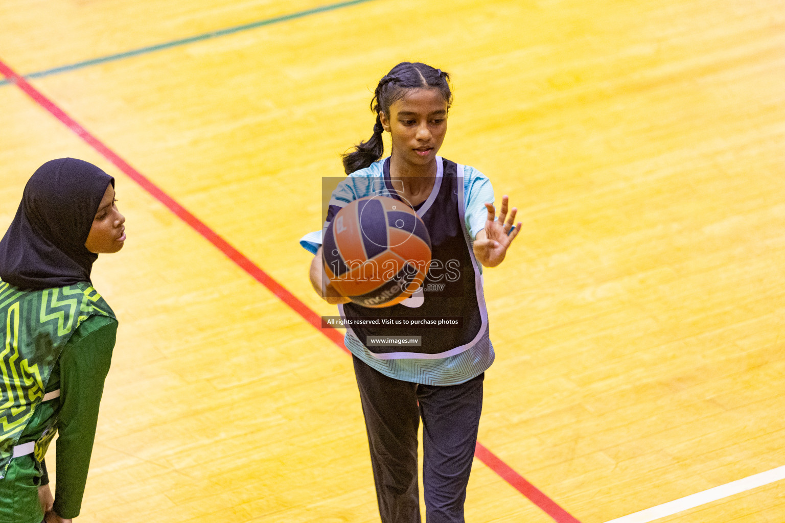 Day5 of 24th Interschool Netball Tournament 2023 was held in Social Center, Male', Maldives on 31st October 2023. Photos: Nausham Waheed / images.mv