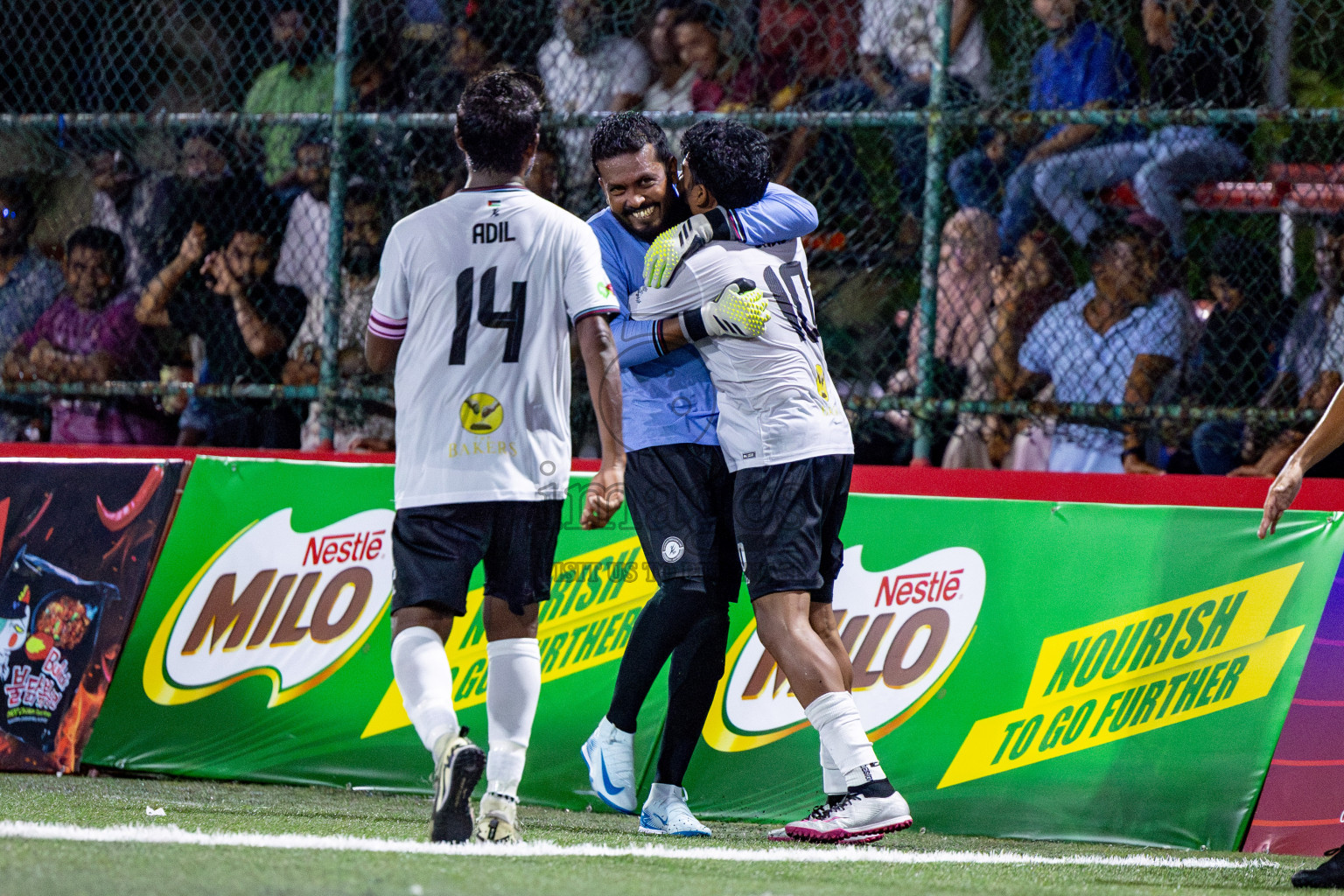 TEAM DJA vs KULHIVARU VUZARA in Club Maldives Classic 2024 held in Rehendi Futsal Ground, Hulhumale', Maldives on Monday, 16th September 2024. Photos: Nausham Waheed / images.mv