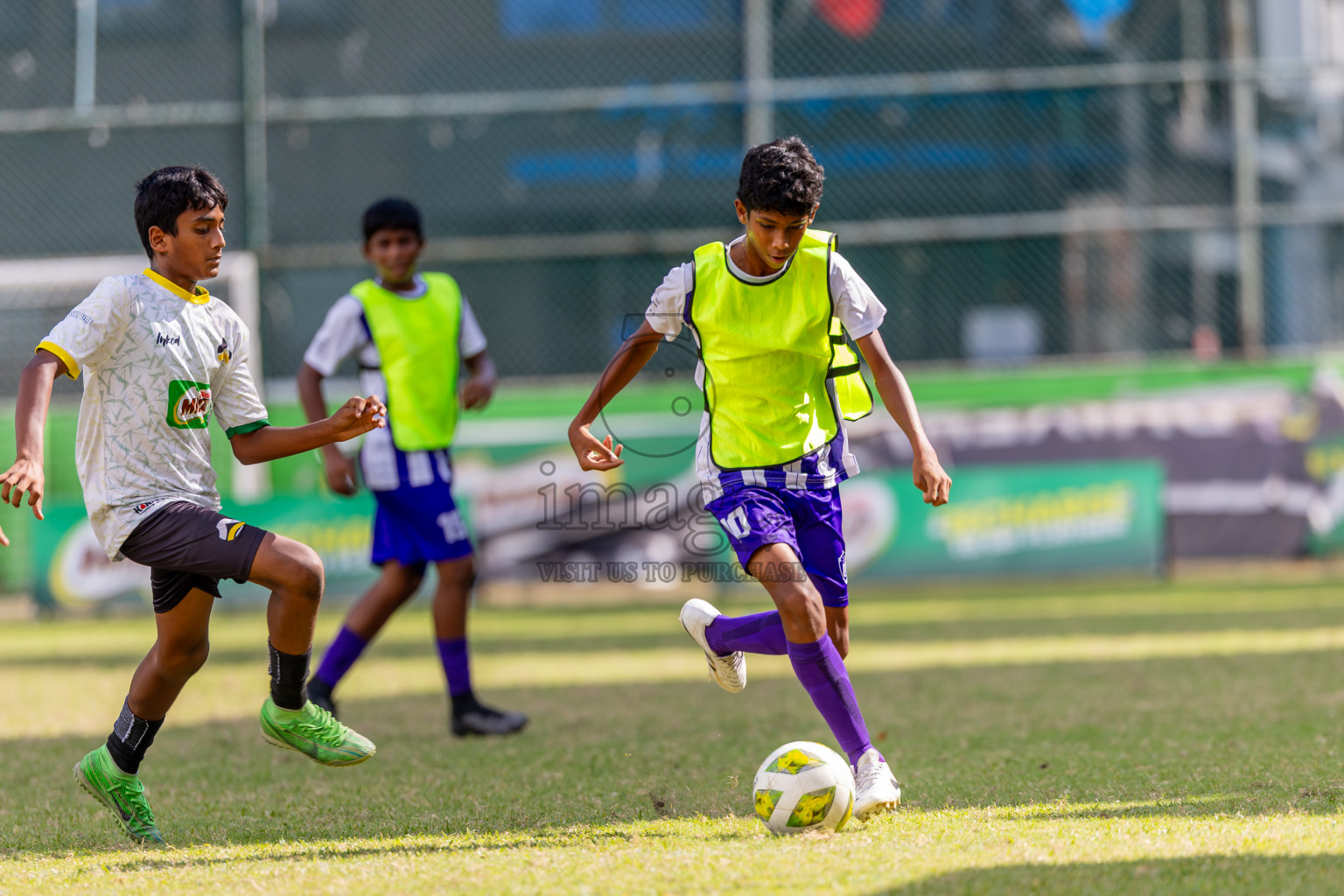 Day 4 of MILO Academy Championship 2025 (U14) was held on Sunday, 2nd November 2025 at Henveiru Football Grounds, Male', Maldives . 
Photos: Ismail Thoriq / images.mv