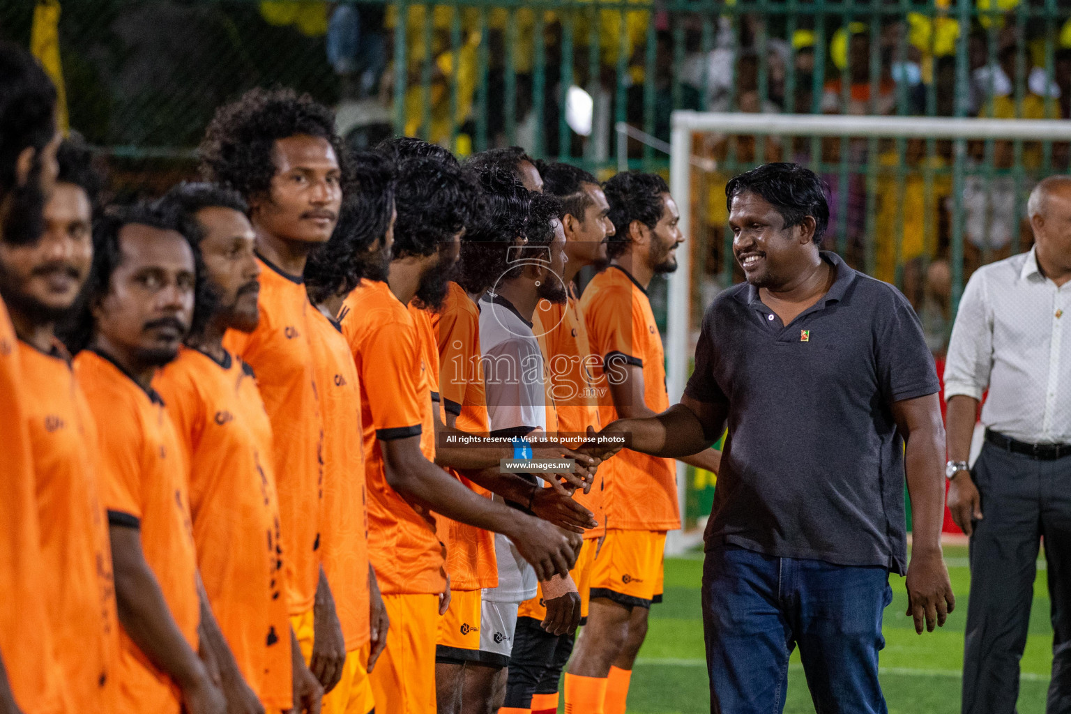 RRC Vs FSM in the Semi Finals of Club Maldives 2021 held in Hulhumale, Maldives on 19 December 2021. Photos: Ismail Thoriq / images.mv