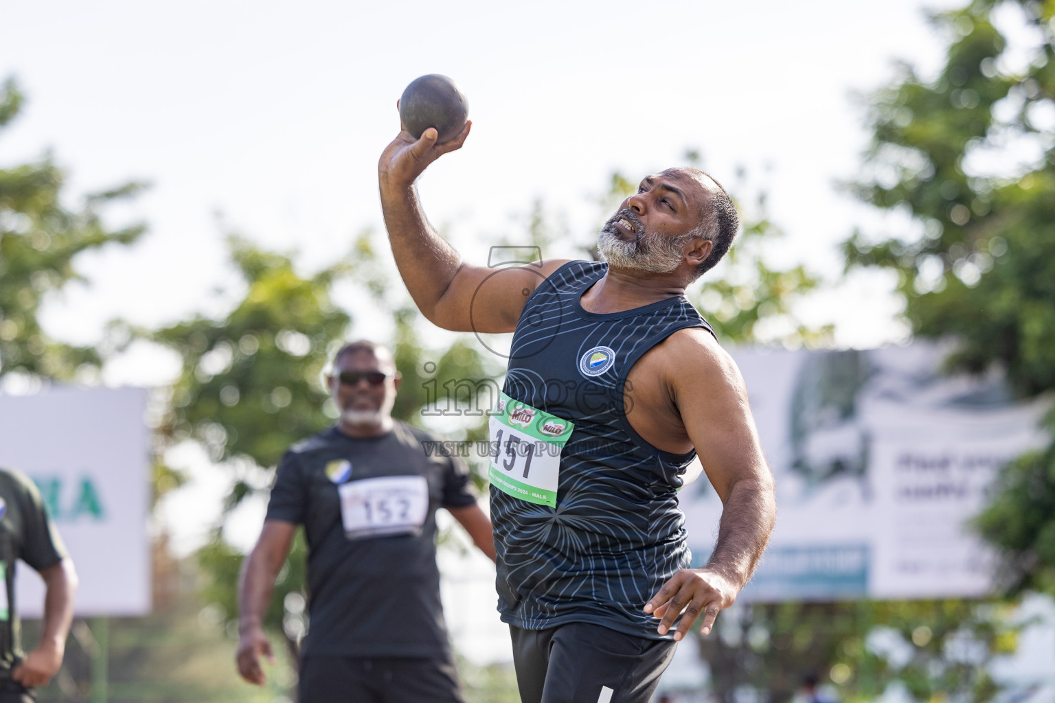 Day 3 of 33rd National Athletics Championship was held in Ekuveni Track at Male', Maldives on Saturday, 7th September 2024. Photos: Hassan Simah / images.mv