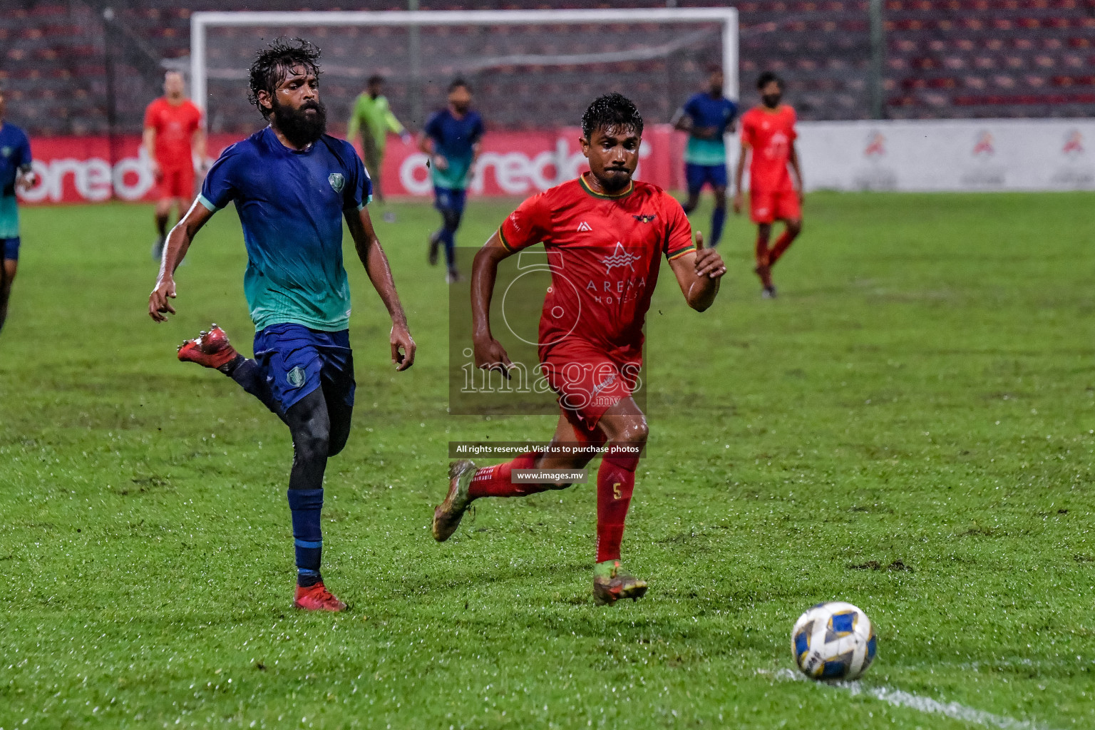 Super United Sports vs Da Grande in Dhivehi Premier League Qualification 22 on 30th Aug 2022, held in National Football Stadium, Male', Maldives Photos: Nausham Waheed / Images.mv