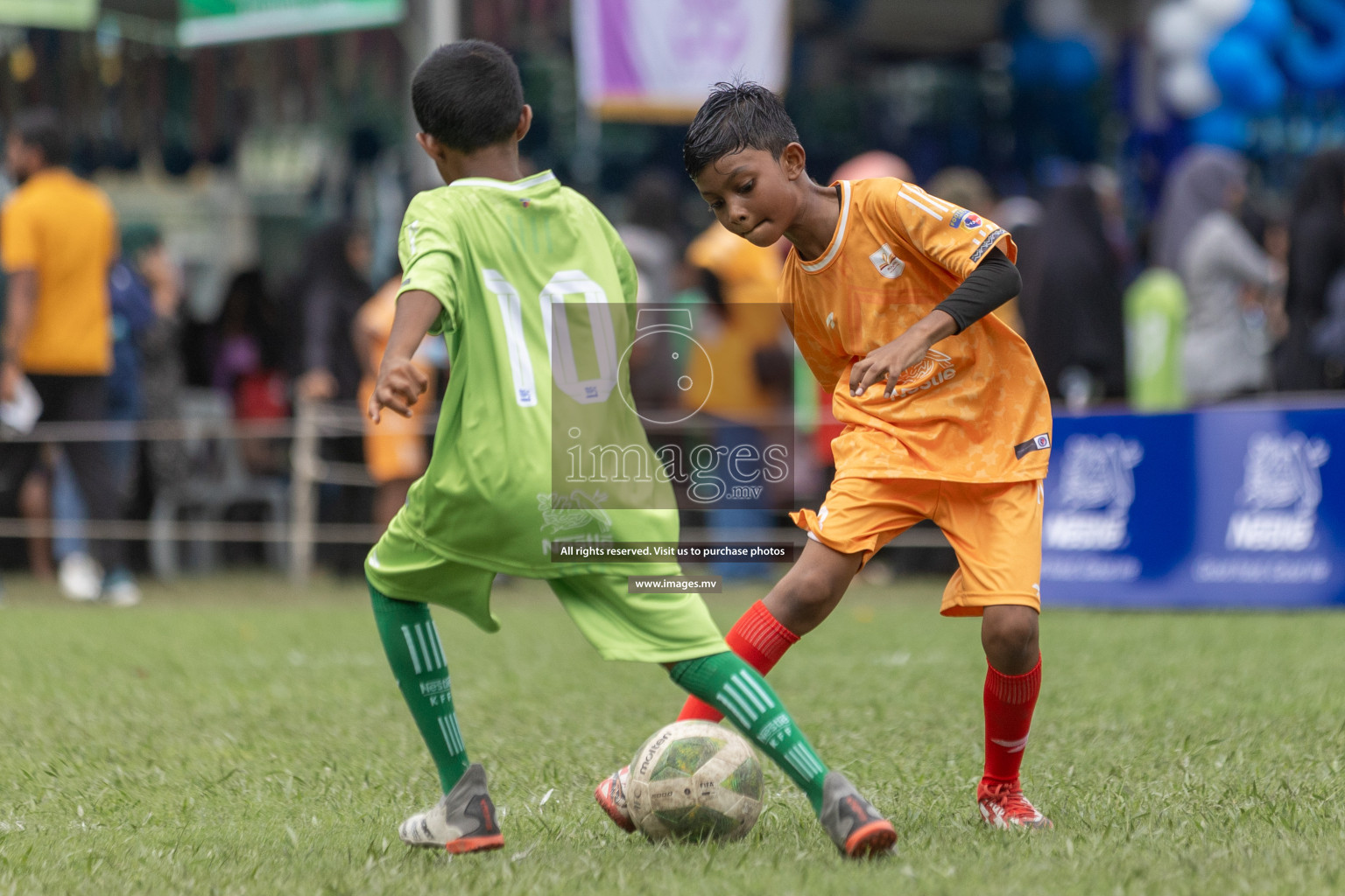 Day 1 of Nestle kids football fiesta, held in Henveyru Football Stadium, Male', Maldives on Wednesday, 11th October 2023 Photos: Shut Abdul Sattar/ Images.mv