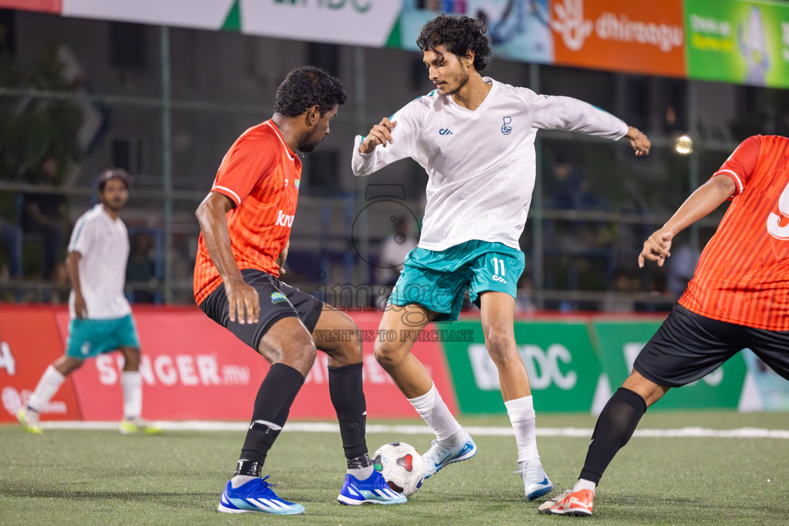 Day 4 of Club Maldives 2024 tournaments held in Rehendi Futsal Ground, Hulhumale', Maldives on Friday, 6th September 2024. 
Photos: Ismail Thoriq / images.mv