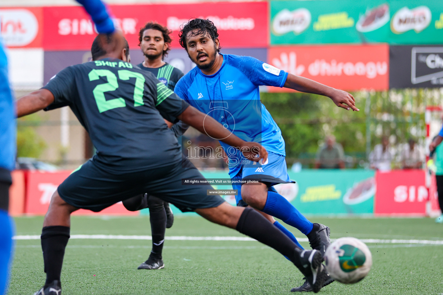 MMA SC vs Umraani Club in Club Maldives Cup Classic 2023 held in Hulhumale, Maldives, on Tuesday, 25th July 2023 Photos: Nausham Waheed/ images.mv