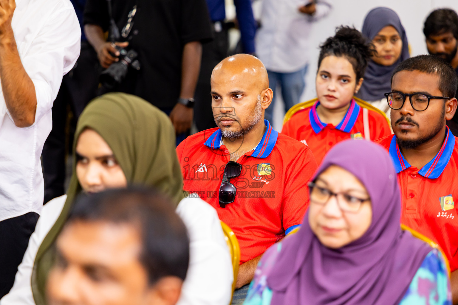 Logo Reveal and Launching Ceremony of the 7th Carrom World Cup 2025 was held in Boalhage, Male', Maldives on 1st September 2025. Photos: Nausham Waheed / images.mv