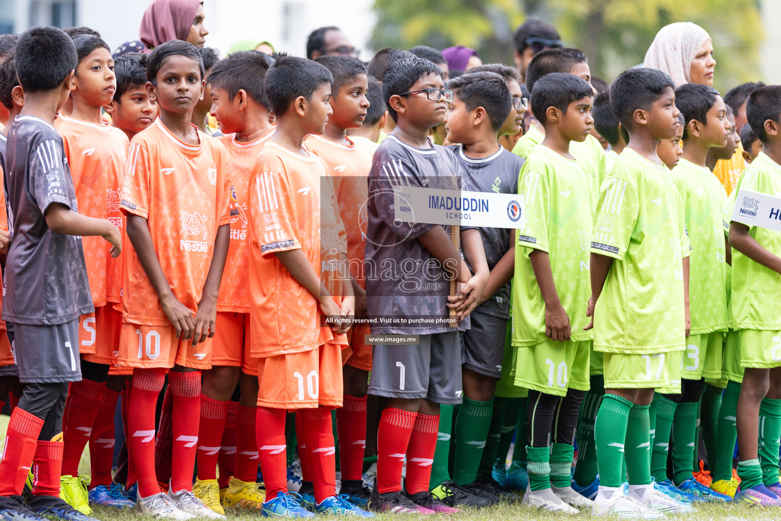 Day 1 of Nestle kids football fiesta, held in Henveyru Football Stadium, Male', Maldives on Wednesday, 11th October 2023 Photos: Nausham Waheed Images.mv