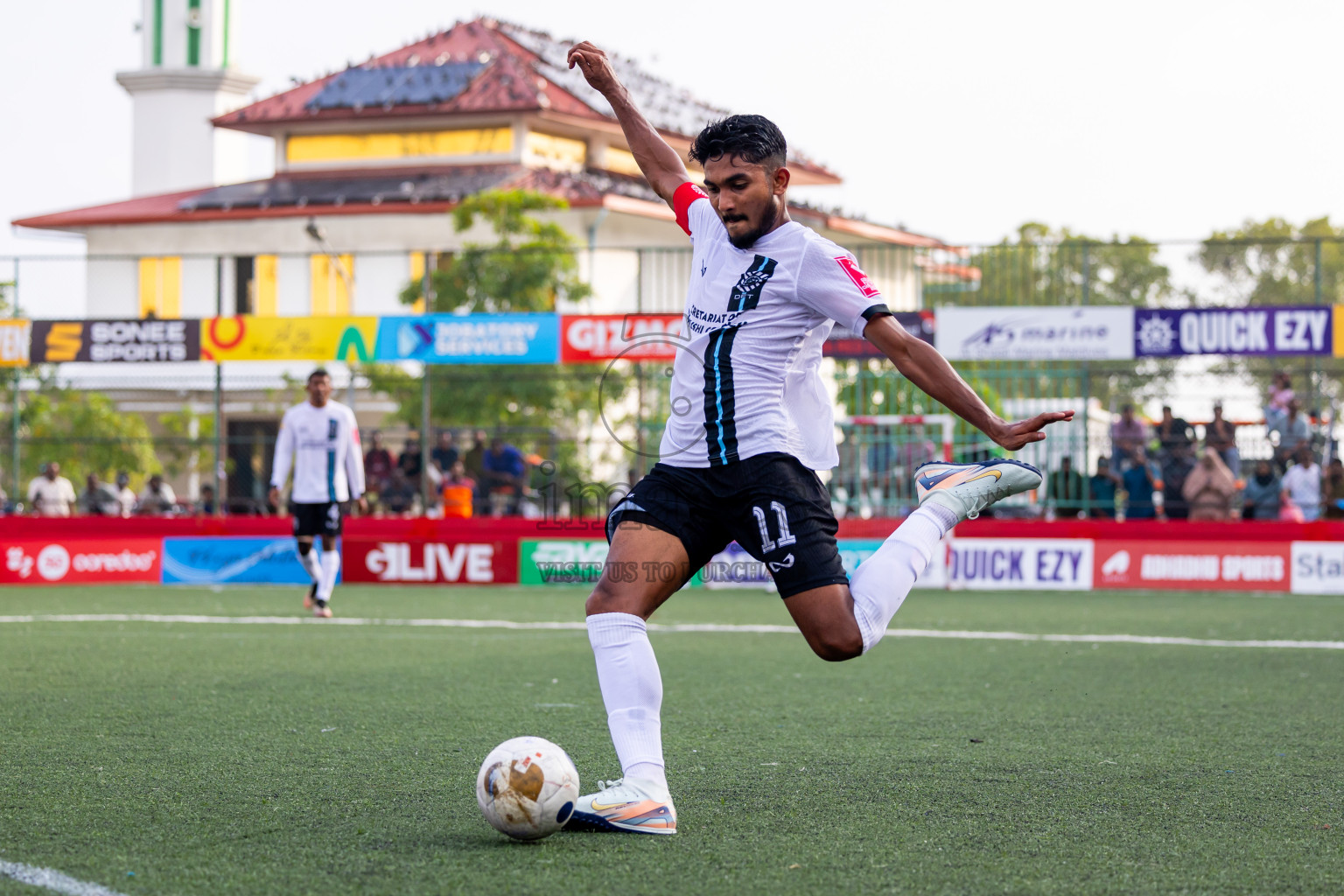 K Dhiffushi vs K Maafushi in Day 15 of Golden Futsal Challenge 2025 was held on Sunday, 19th January 2025, in Hulhumale', Maldives. Photos: Nausham Waheed / images.mv