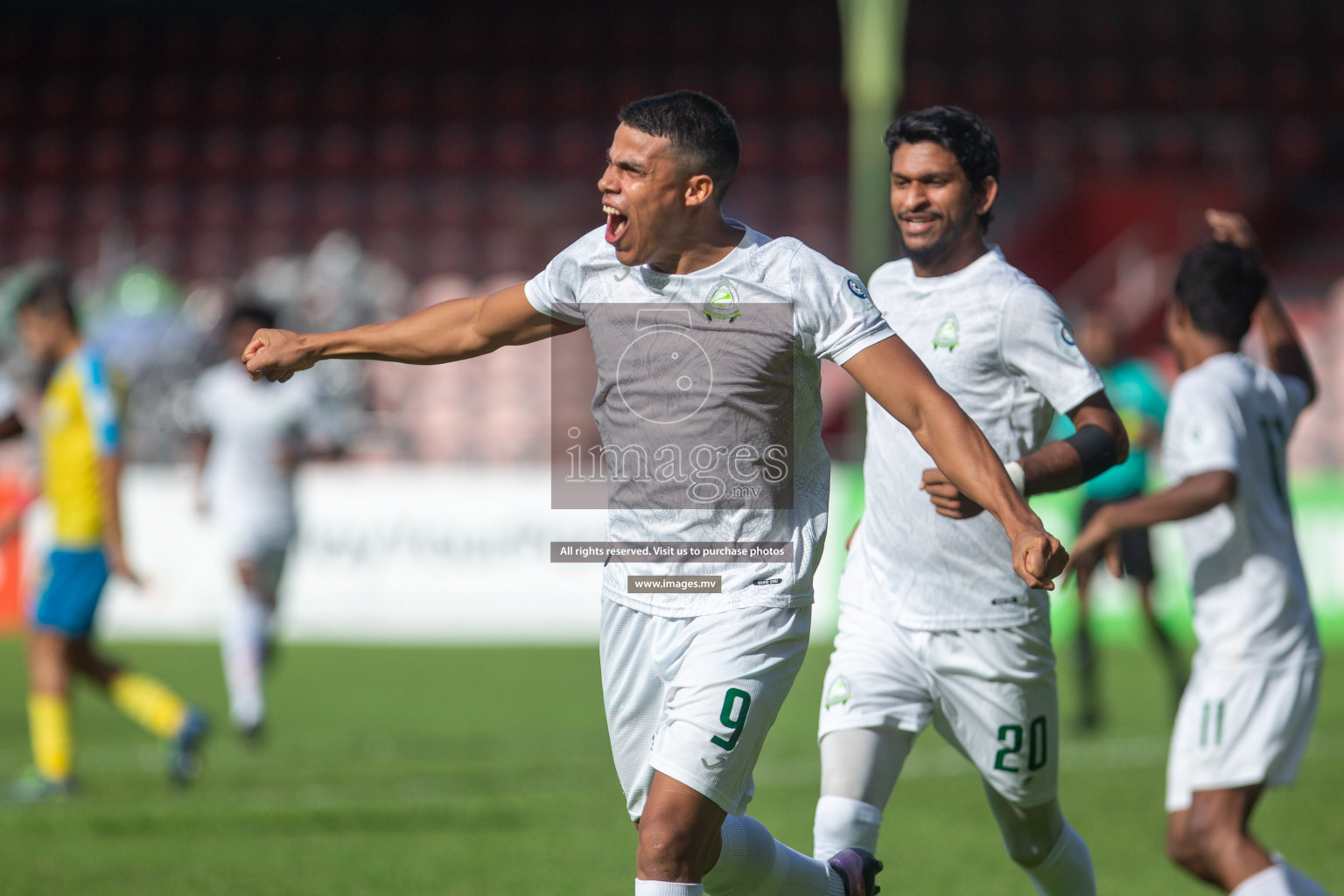 Club Valencia vs Club Green Streets in Ooredoo Dhivehi Premier League 2021/22 on 12th July 2022, held in National Football Stadium, Male', Maldives Photos: Maanish/ Images mv