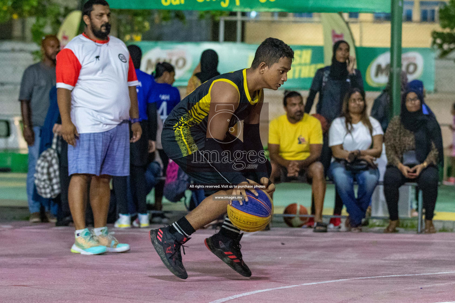 Day 5 of Slamdunk by Sosal on 16th April 2023 held in Male'. Photos: Nausham Waheed / images.mv