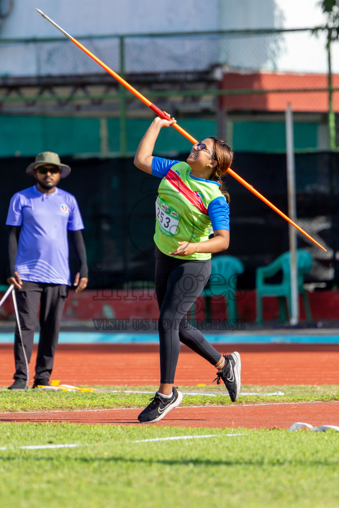 Day 1 of 33rd National Athletics Championship was held in Ekuveni Track at Male', Maldives on Thursday, 5th September 2024. Photos: Nausham Waheed / images.mv