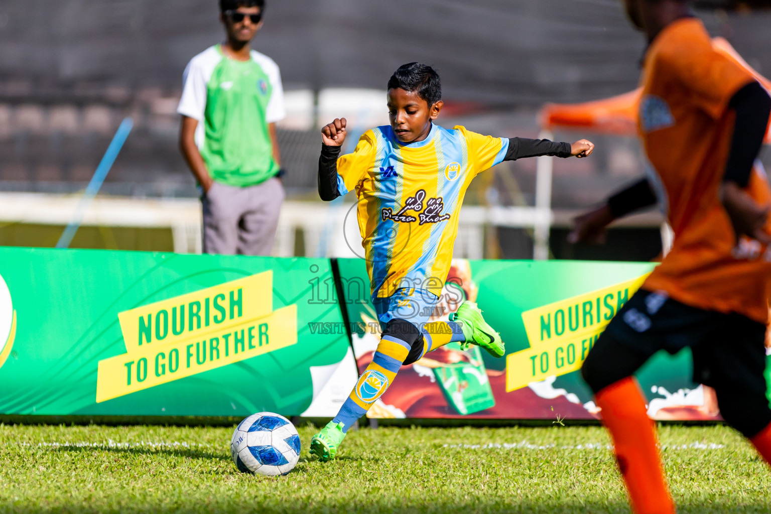 Day 2 of Under 10 MILO Academy Championship 2024 was held at National Stadium in Male', Maldives on Saturday, 27th April 2024. Photos: Nausham Waheed / images.mv