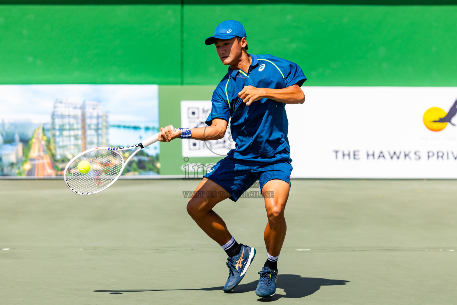 Day 1 of ATF Maldives Junior Open Tennis was held in Male' Tennis Court, Male', Maldives on Monday, 9th December 2024. Photos: Nausham Waheed / images.mv