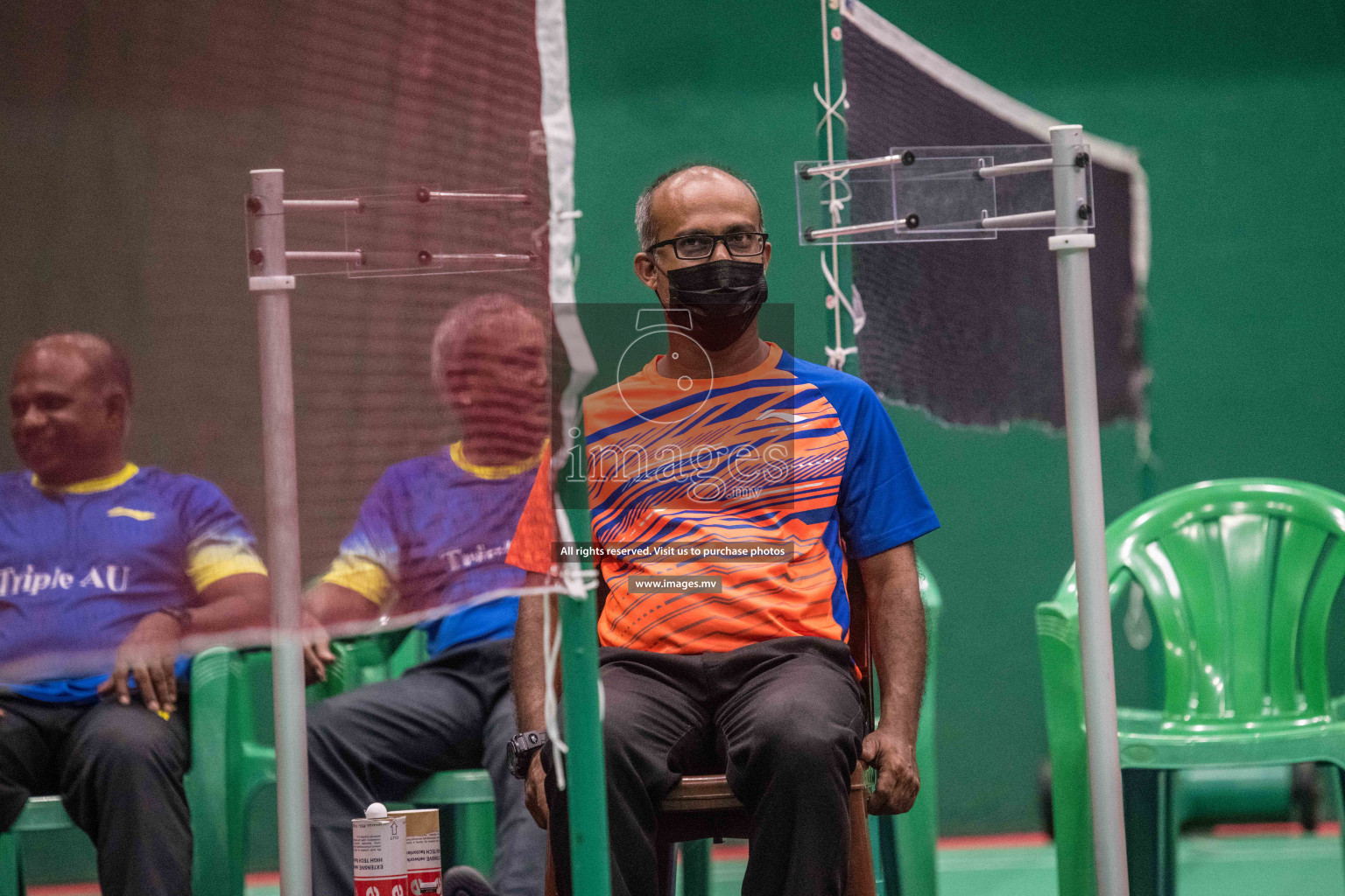 Day 3 of Badminton association mixed group championship 2021 held in Male', Maldives Photos by Nausham Waheed