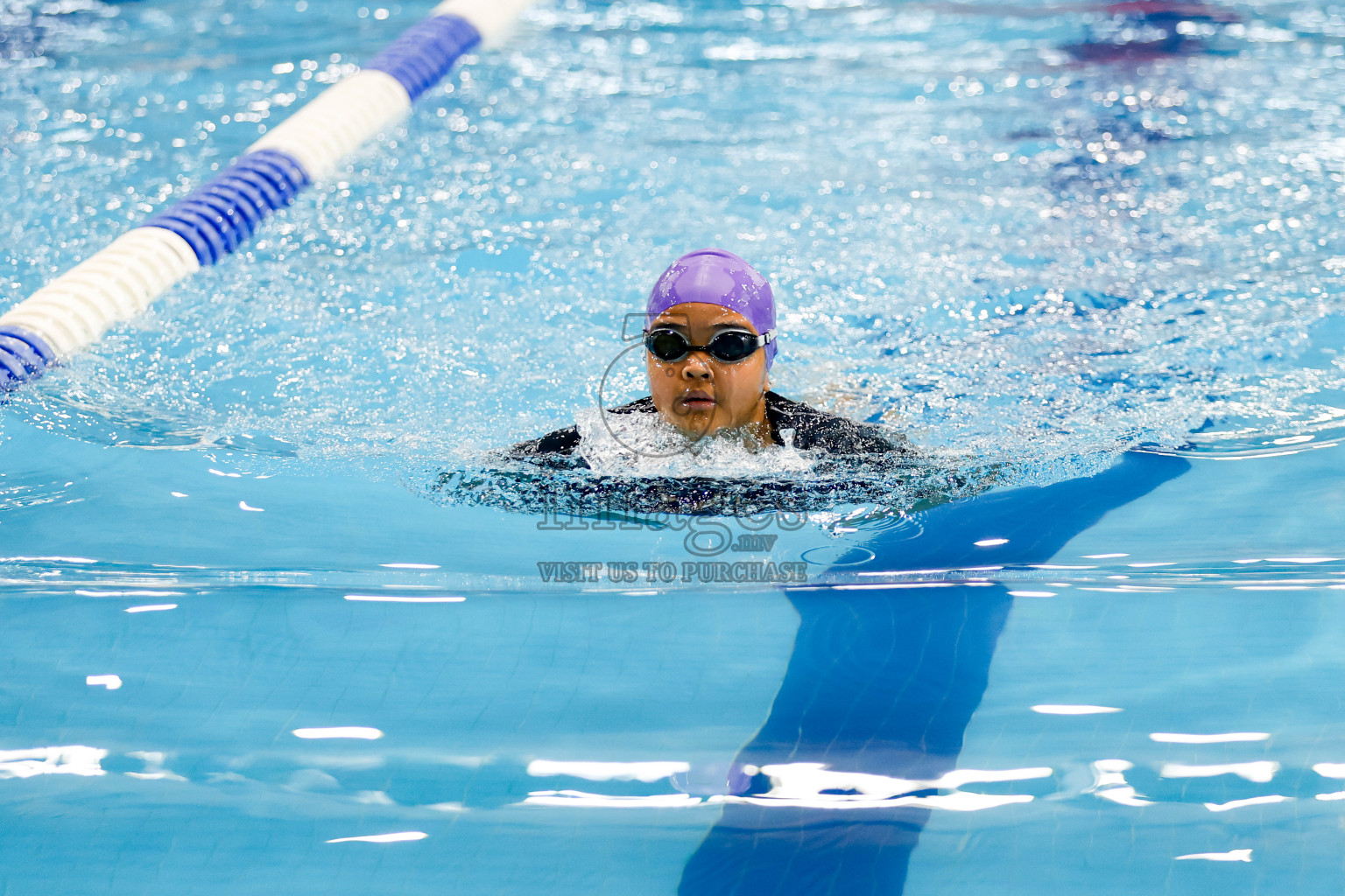 Day 1 of BML 6th National Kids Swimming Kids Festival 2025 held in Hulhumale', Maldives on Monday, 3rd November 2024. Photos: Hassan Simah / images.mv