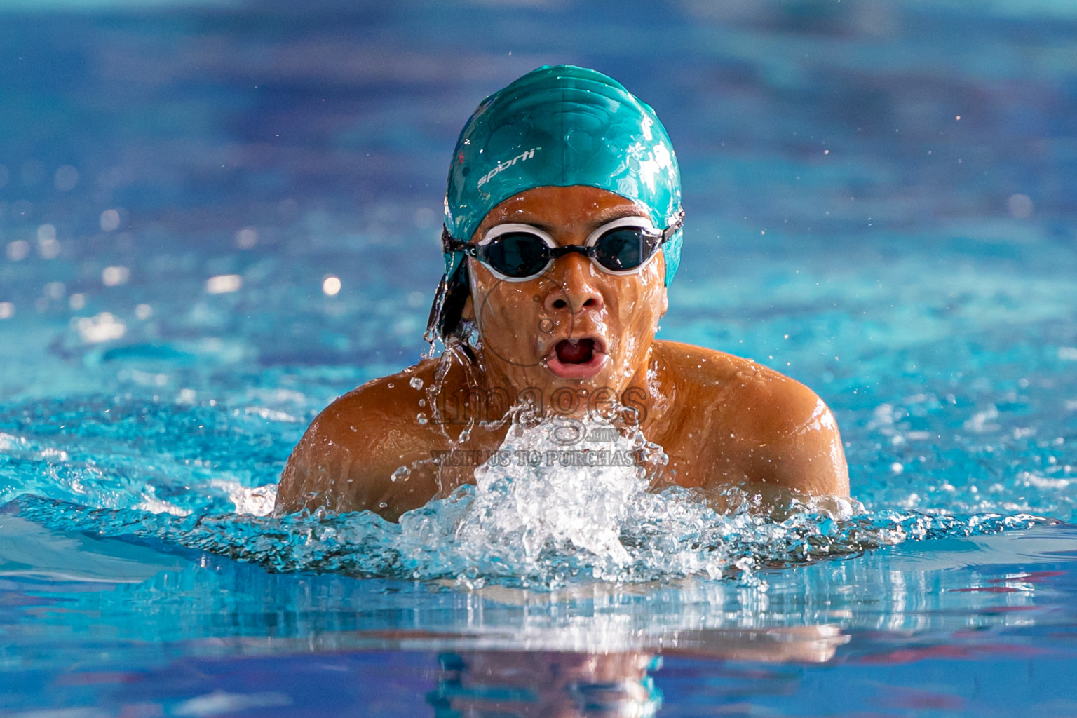 Day 1 of National Swimming Championship 2024 held in Hulhumale', Maldives on Friday, 13th December 2024. Photos: Nausham Waheed / images.mv