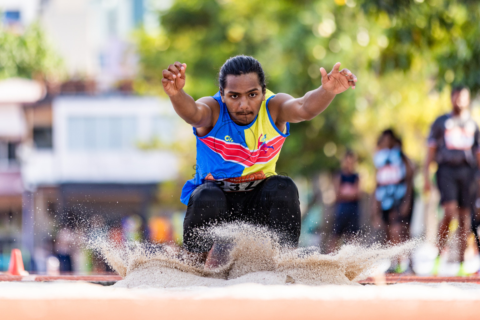 Day 1 of National Athletics Championship 2025 was held at Ekuveni Running Ground in Male', Maldives on Thursday, 14th August 2025. Photos: Areef Adam / images.mv