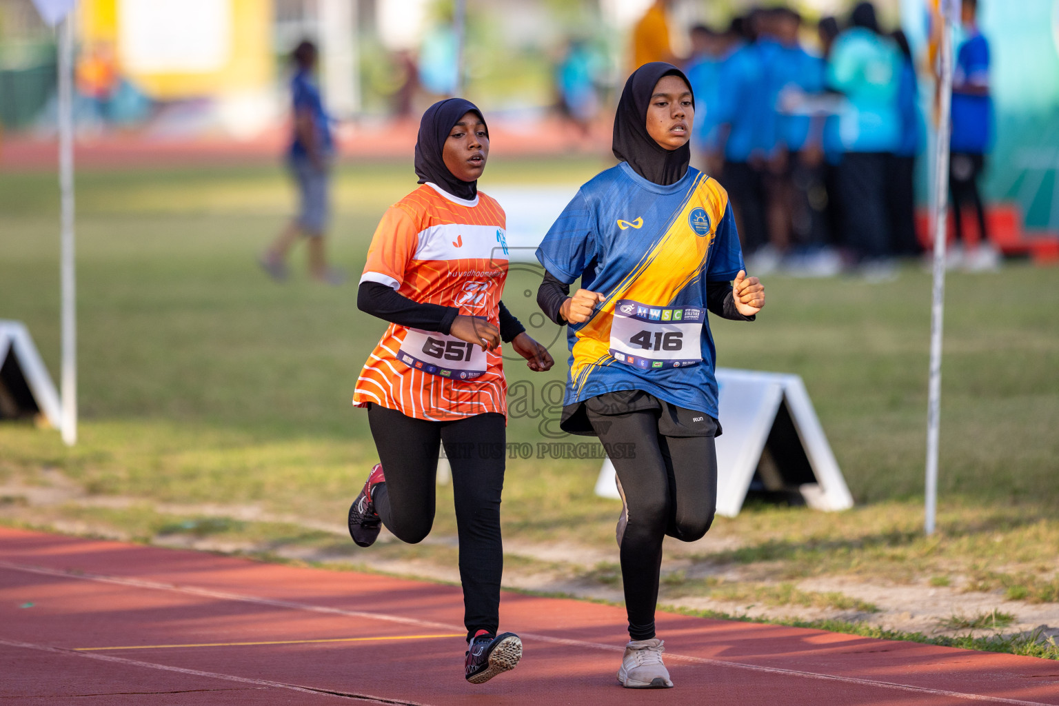 MWSC Interschool Athletics Championships 2024 - Day 3
Day 3 of MWSC Interschool Athletics Championships 2024 held in Hulhumale Running Track, Hulhumale, Maldives on Monday, 11th November 2024. Photos by: Ismail Thoriq / Images.mv