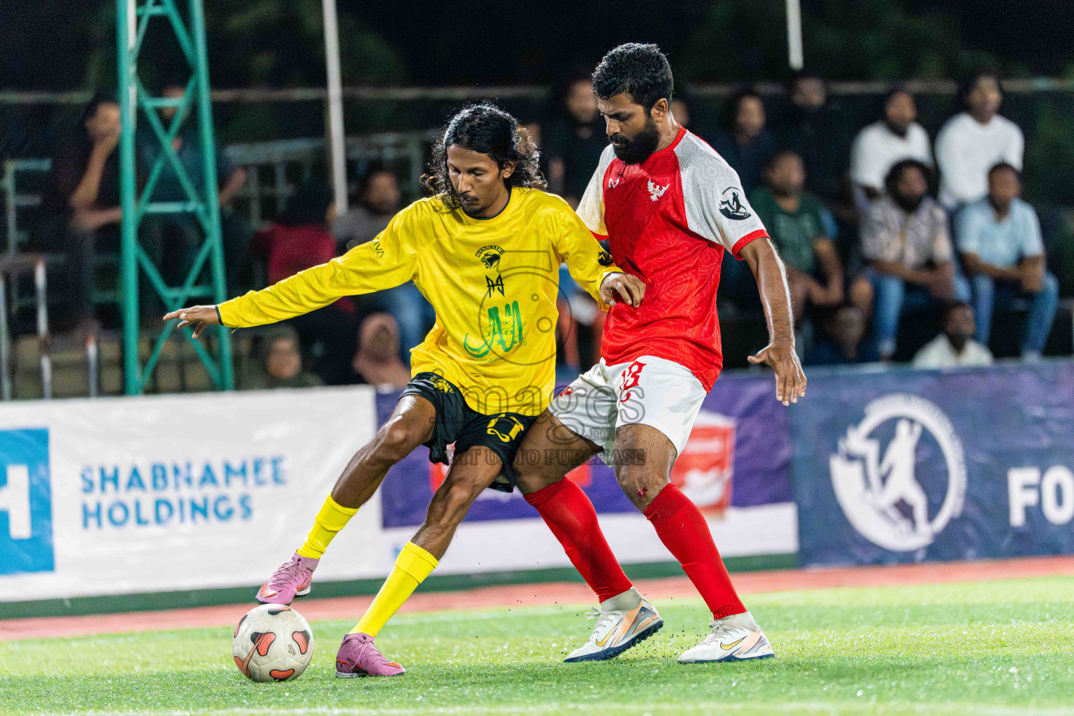 Kanmathi SC VS BEST in Day 4 - Fonadhoo Youth Futsal Challenge 2025 held in Fonadhoo Futsal Stadium, L. Fonadhoo, Maldives on Wednesday, 29th October 2025 Photos: Arif Rasheed / images.mv