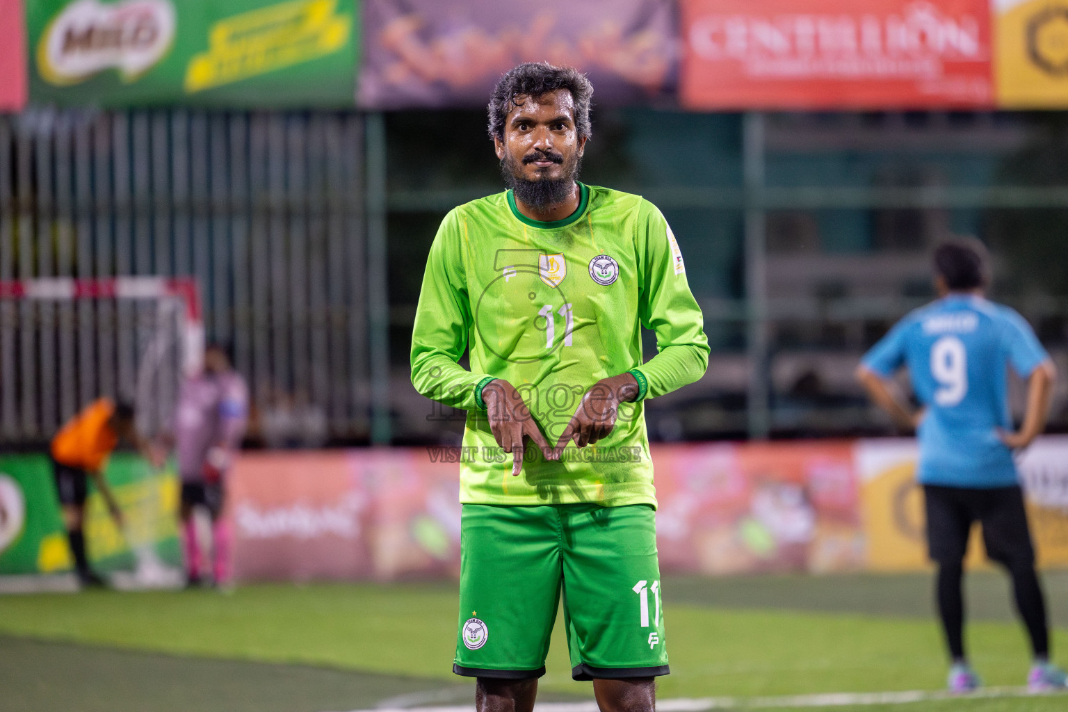 Team DJA VS Trade Club in Club Maldives Classic 2024 held in Rehendi Futsal Ground, Hulhumale', Maldives on Saturday, 14th September 2024. 
Photos: Hassan Simah / images.mv