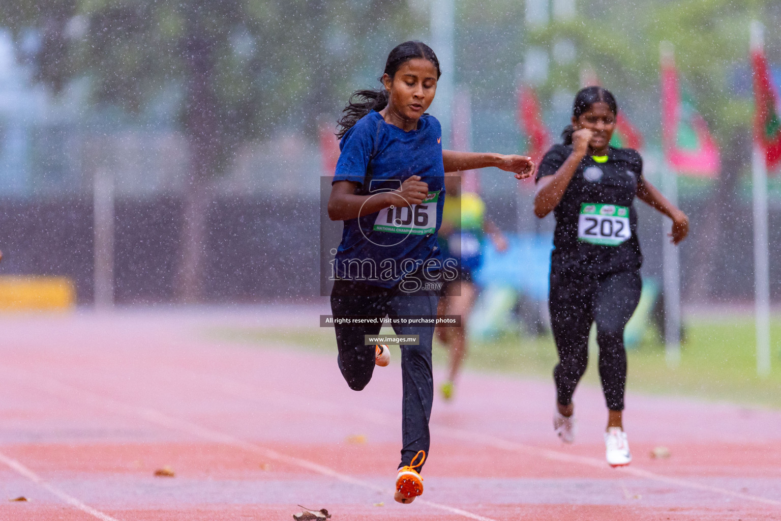 Day 2 of National Athletics Championship 2023 was held in Ekuveni Track at Male', Maldives on Friday, 24th November 2023. Photos: Nausham Waheed / images.mv