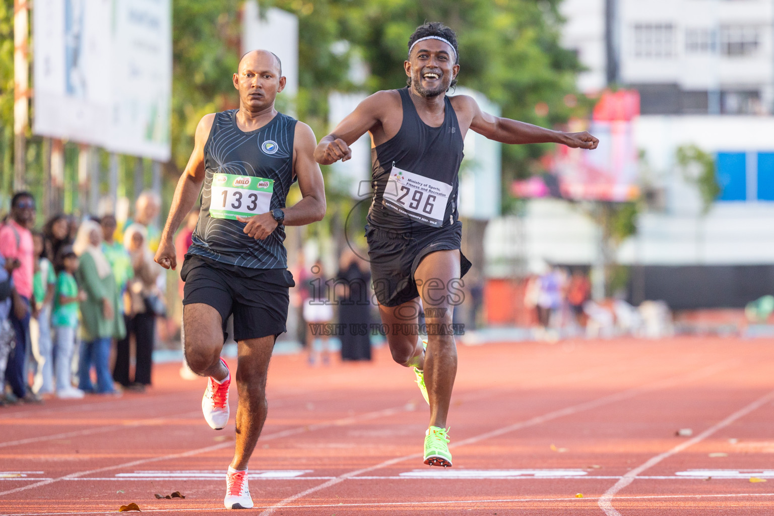 Day 1 of 33rd National Athletics Championship was held in Ekuveni Track at Male', Maldives on Thursday, 5th September 2024. Photos: Shuu Abdul Sattar / images.mv